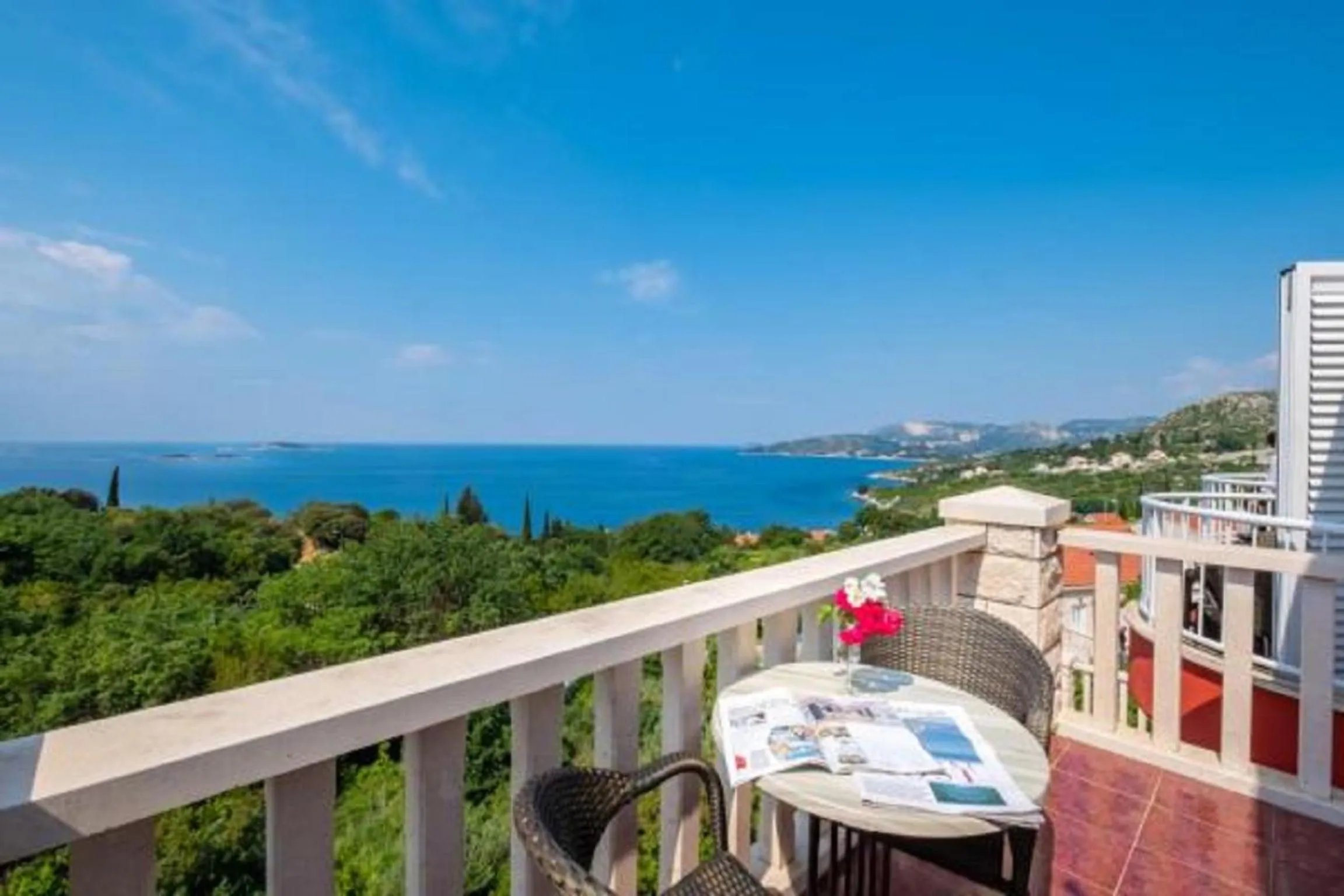 Balcony/Terrace in Villa Panorama Dubrovnik