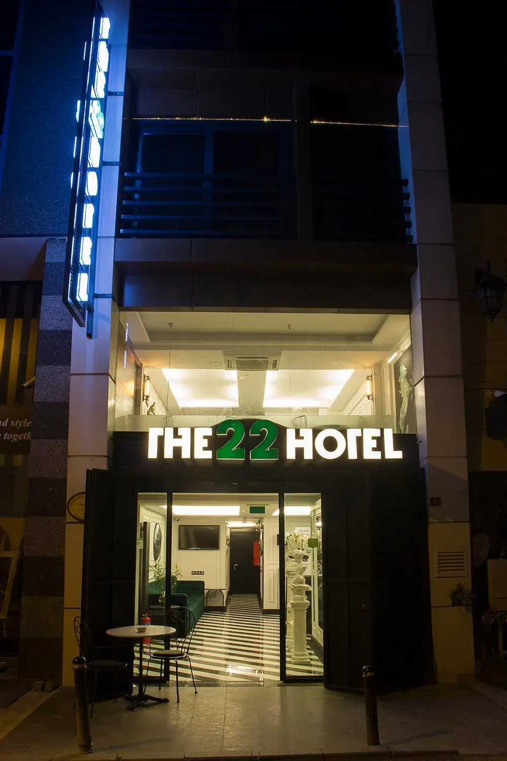 Facade/entrance in The 22 Hotel Facade/entrance in The 22 Hotel