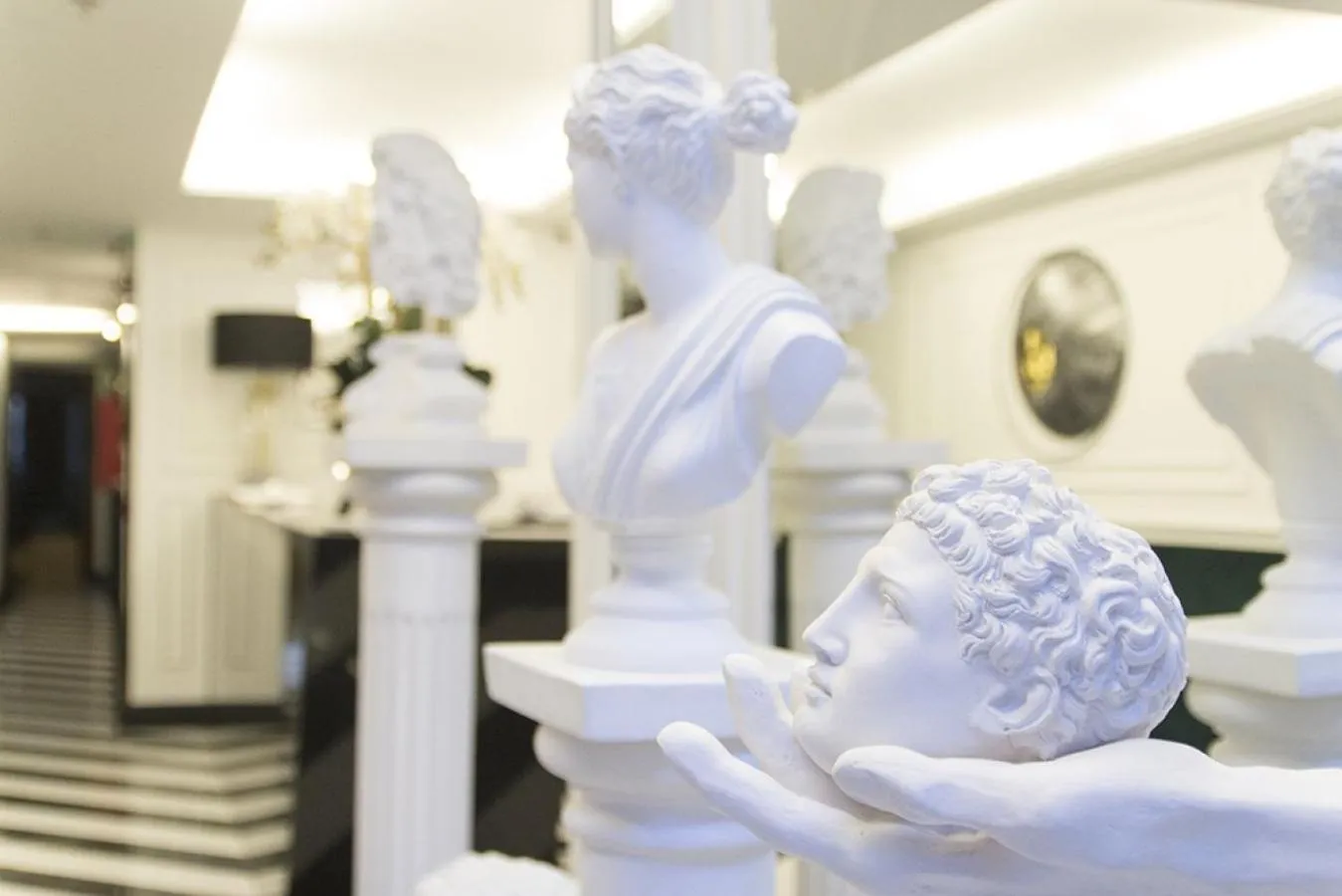 Lobby or reception in The 22 Hotel