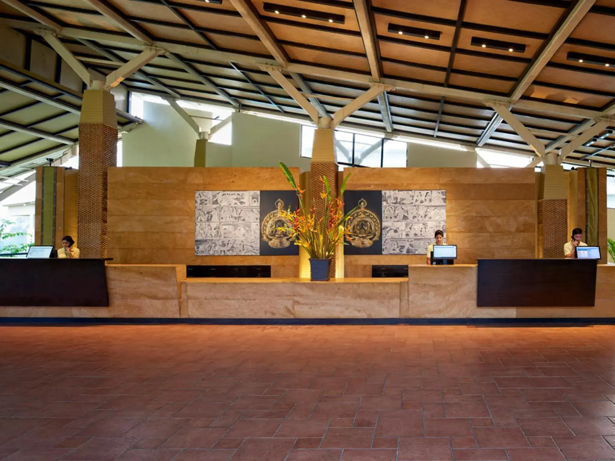 Lobby or reception in Club Mahindra Virajpet, Coorg Lobby or reception in Club Mahindra Virajpet, Coorg
