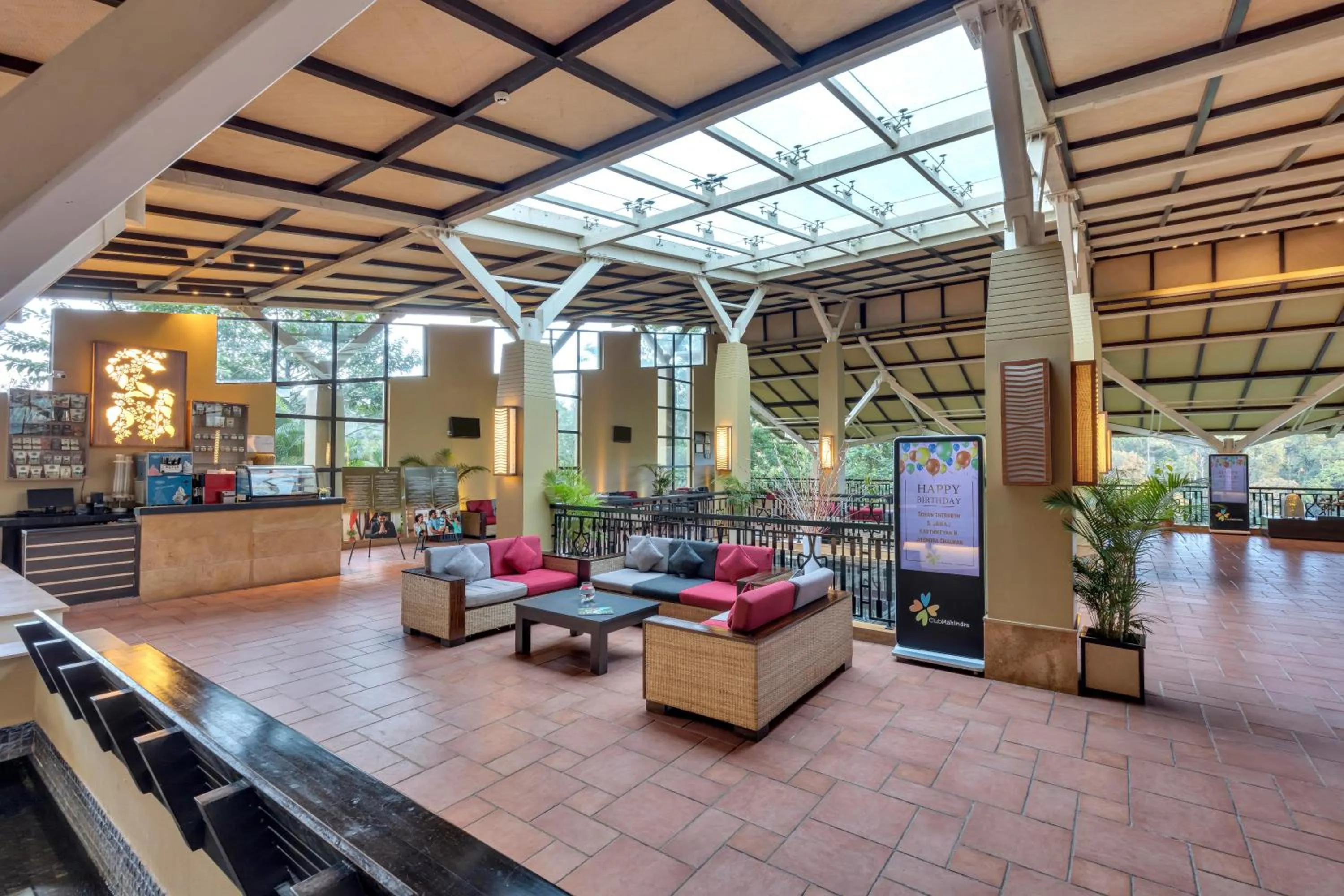 Lobby or reception in Club Mahindra Virajpet, Coorg