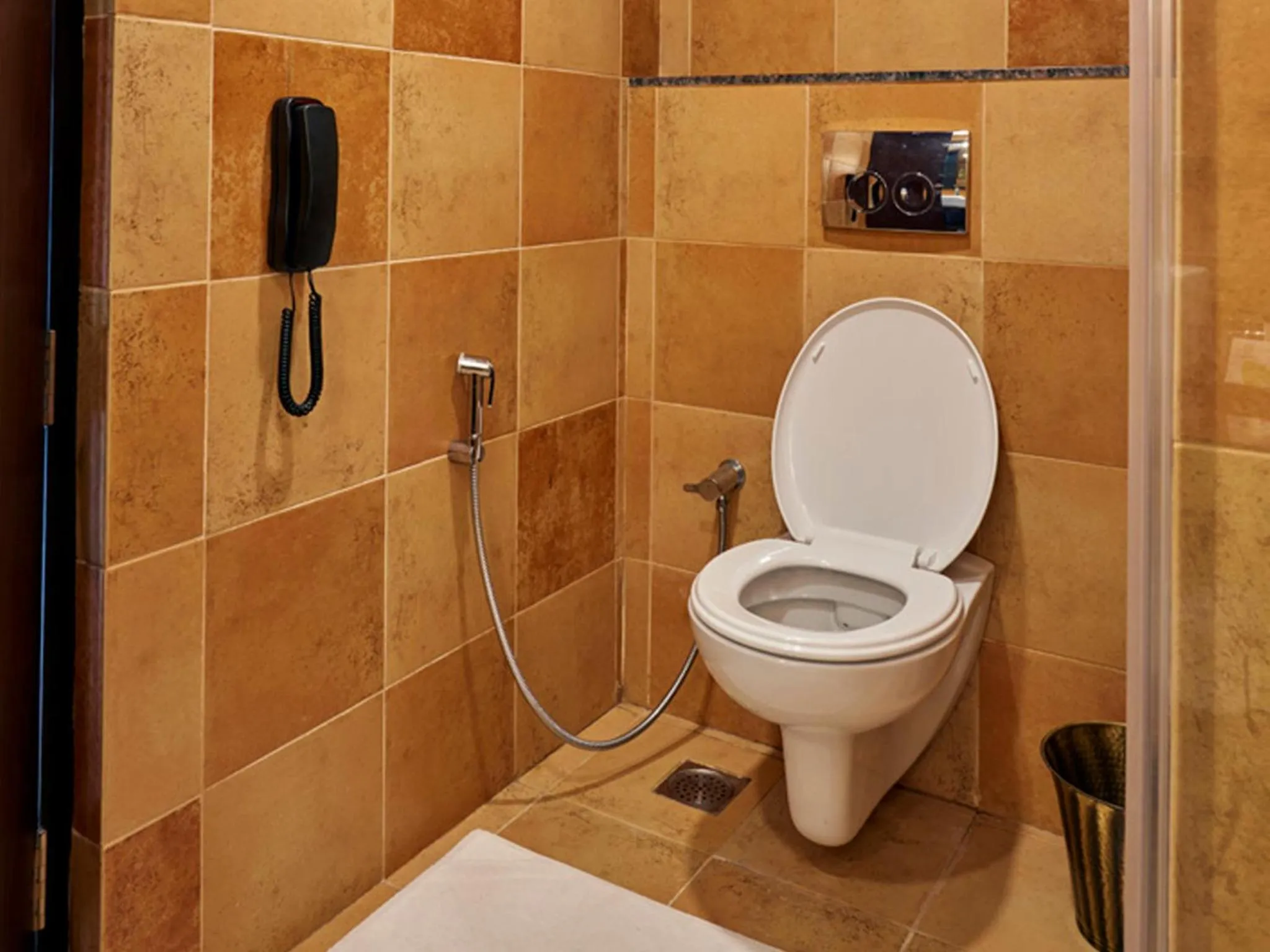 Toilet in Club Mahindra Virajpet, Coorg