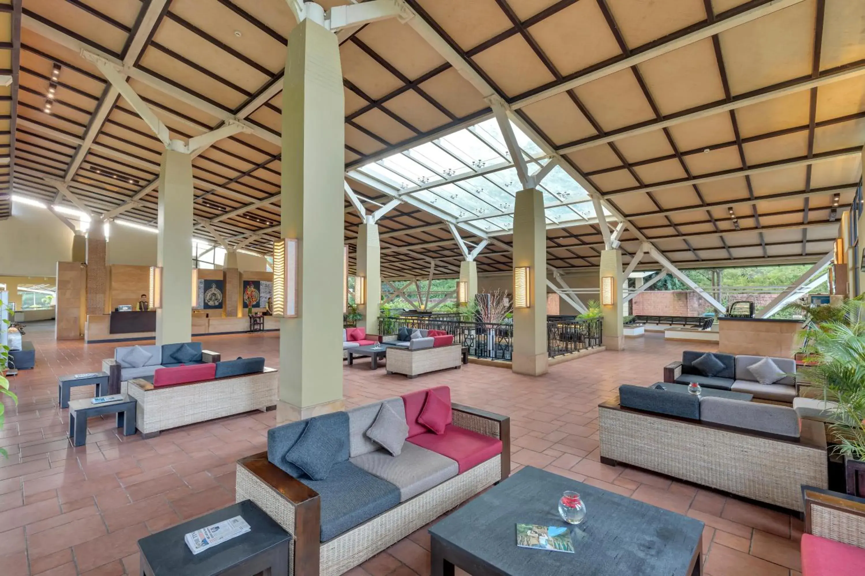 Lobby or reception in Club Mahindra Virajpet, Coorg Lobby or reception in Club Mahindra Virajpet, Coorg