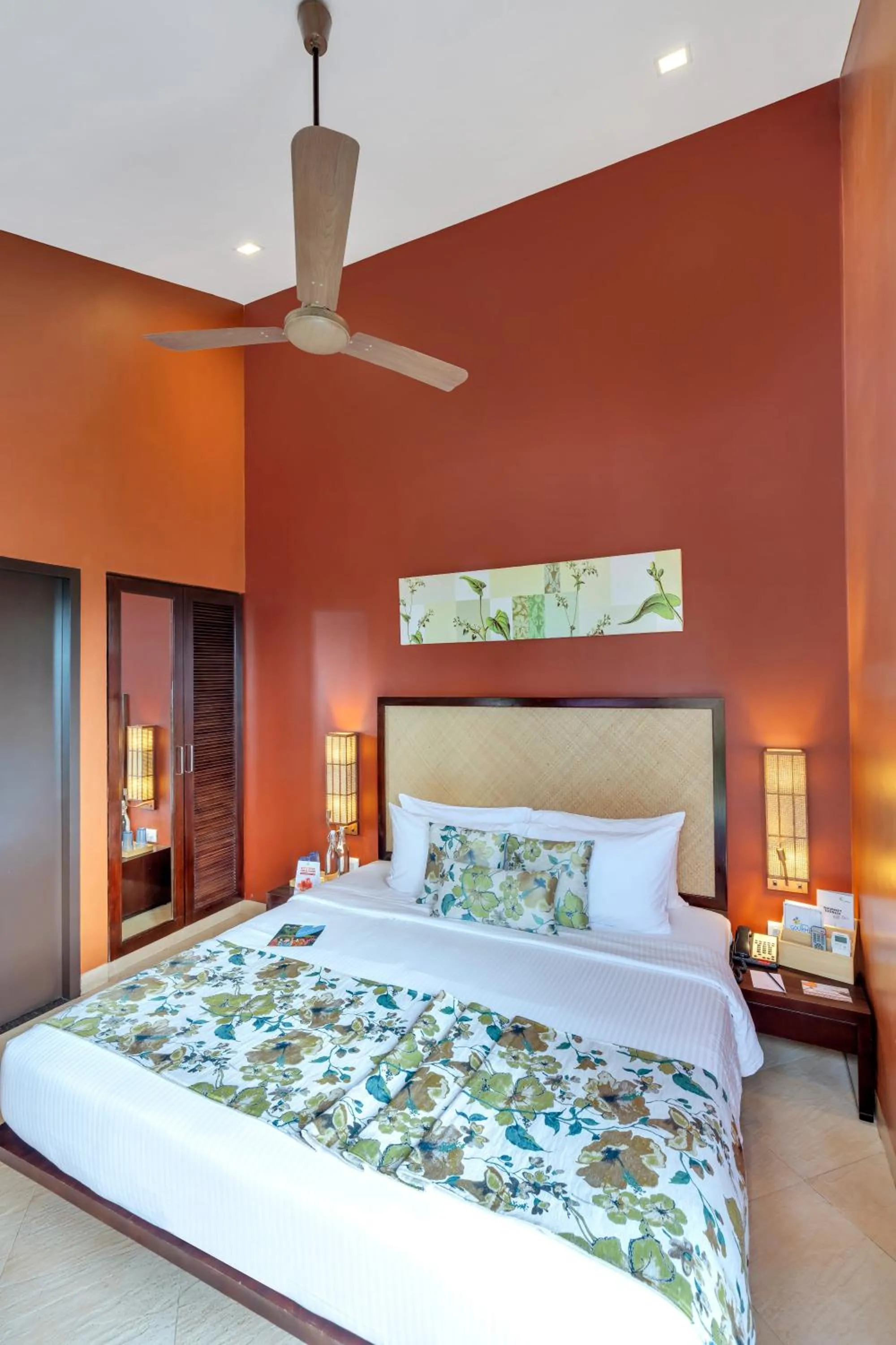 Bed in Club Mahindra Virajpet, Coorg