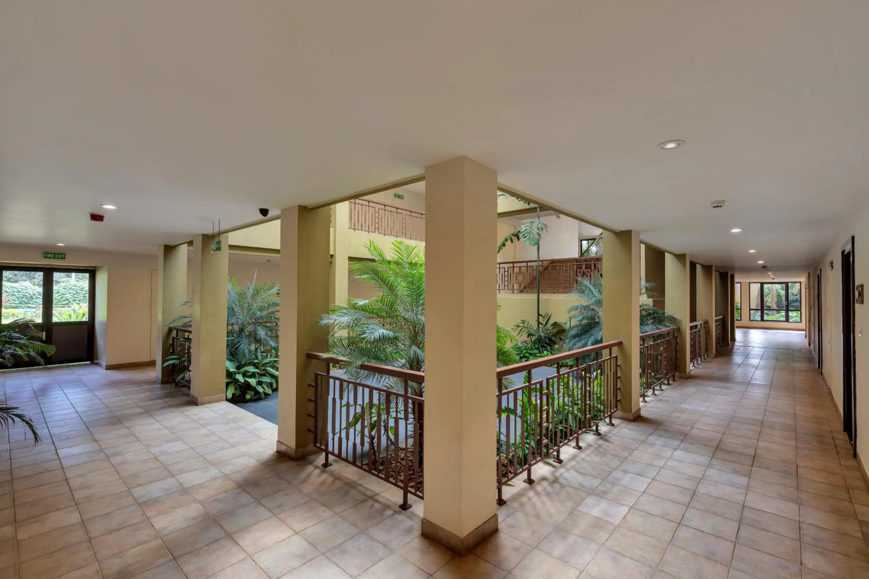 Inner courtyard view in Club Mahindra Virajpet, Coorg