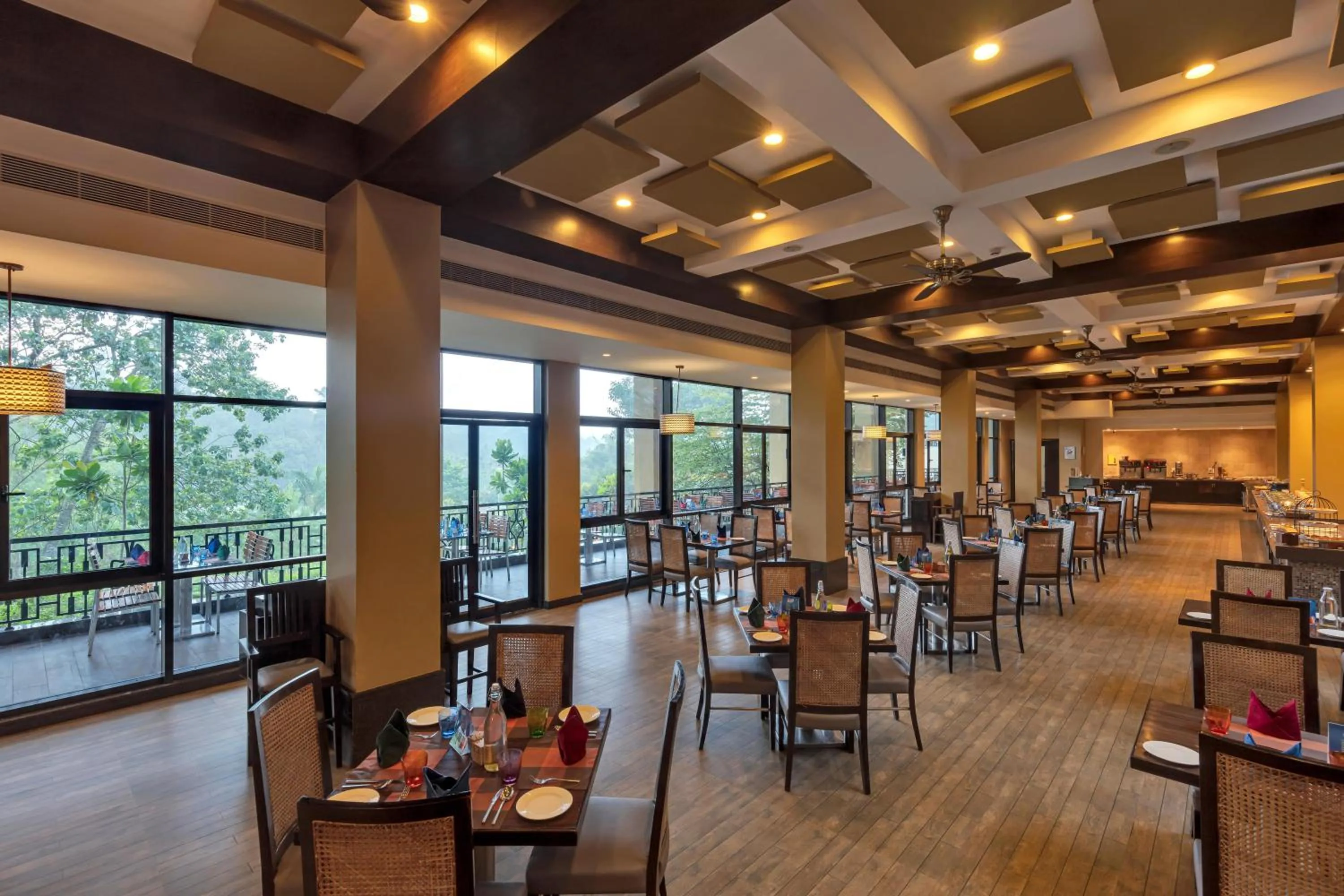Restaurant/places to eat in Club Mahindra Virajpet, Coorg