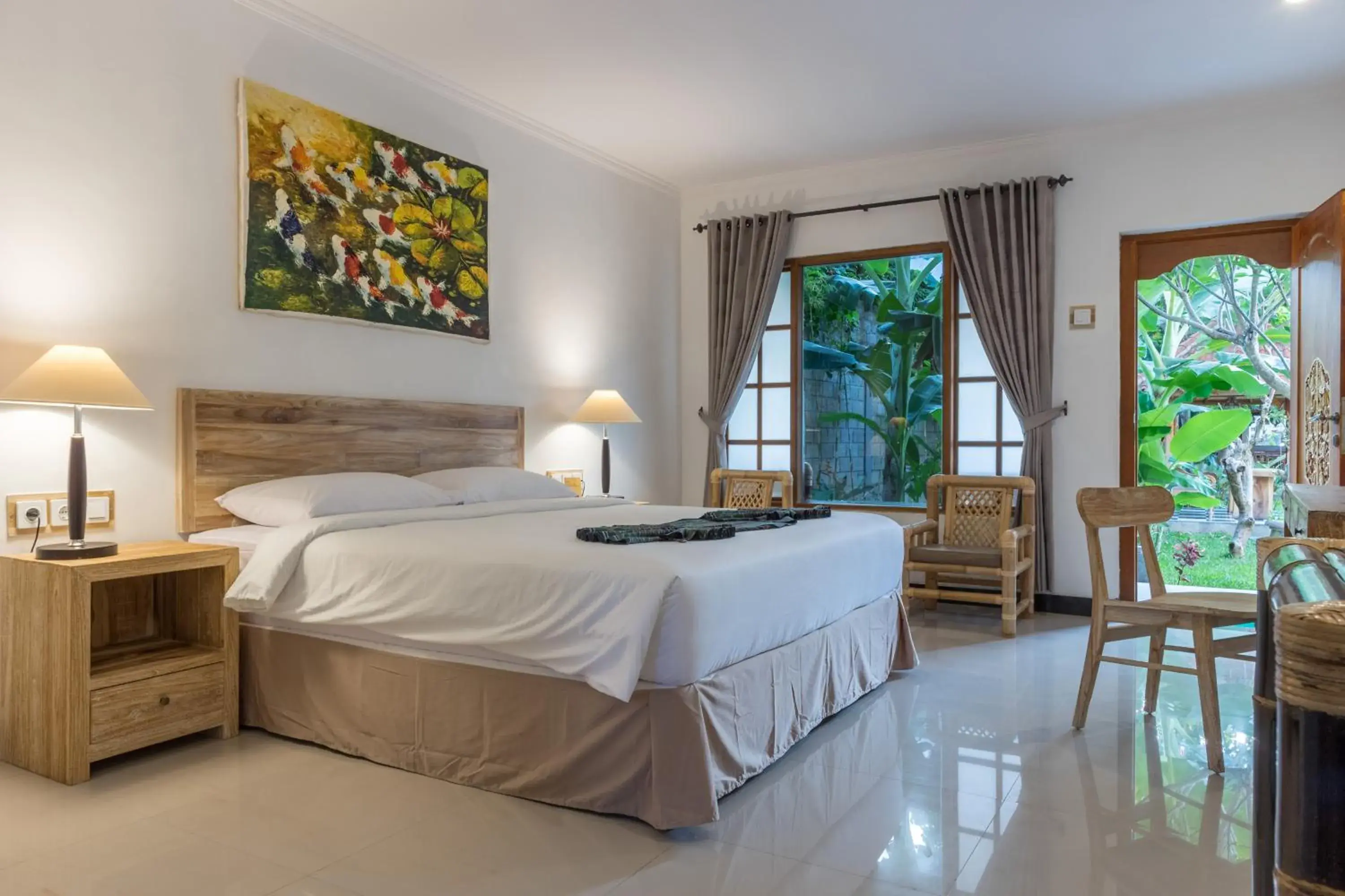 Bedroom, Bed in Sanur Lodge Bedroom, Bed in Sanur Lodge