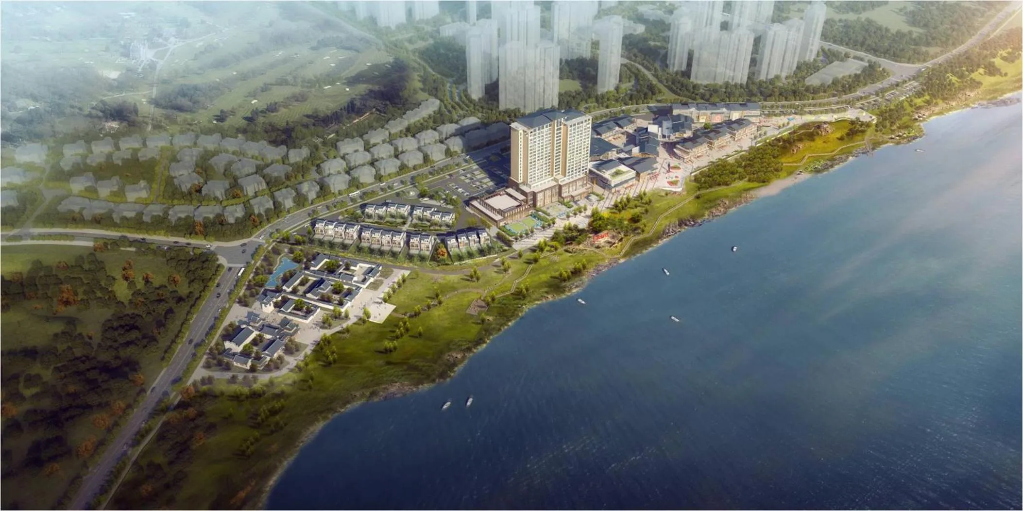 Bird's eye view in Hyatt Regency Zhuzhou