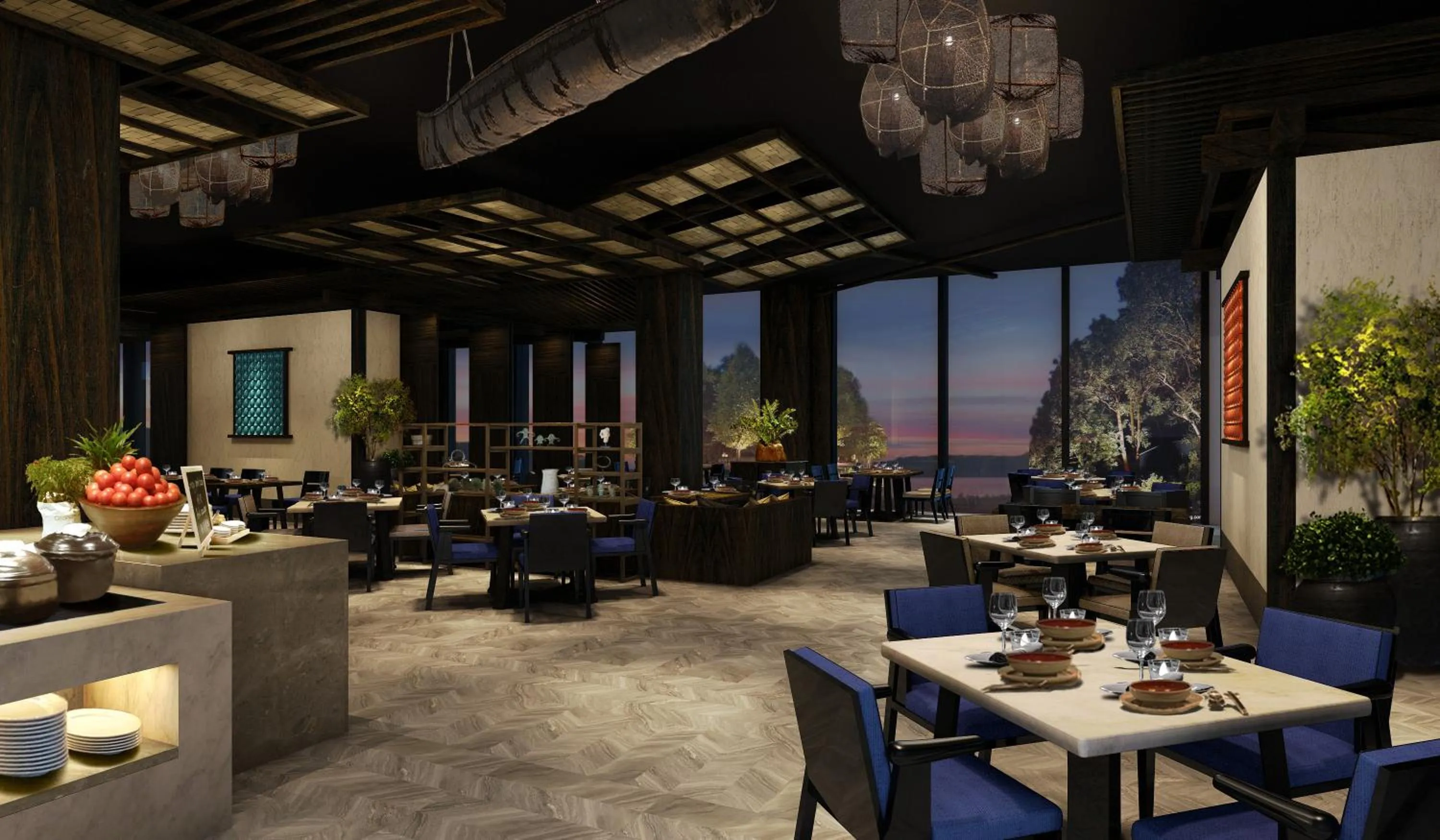 Restaurant/places to eat in Hyatt Regency Zhuzhou