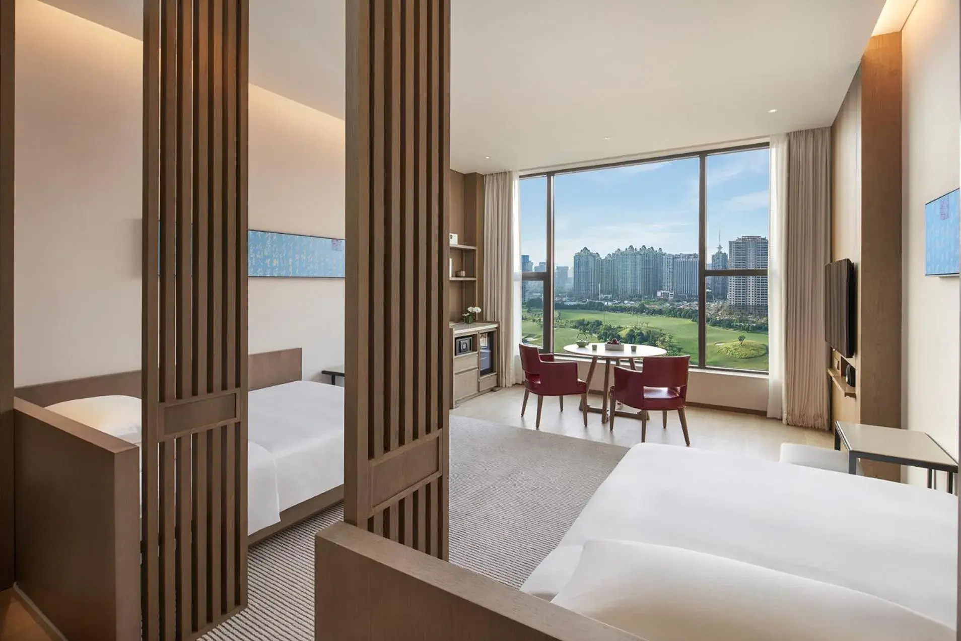 Twin Room with City View in Hyatt Regency Zhuzhou Twin Room with City View in Hyatt Regency Zhuzhou