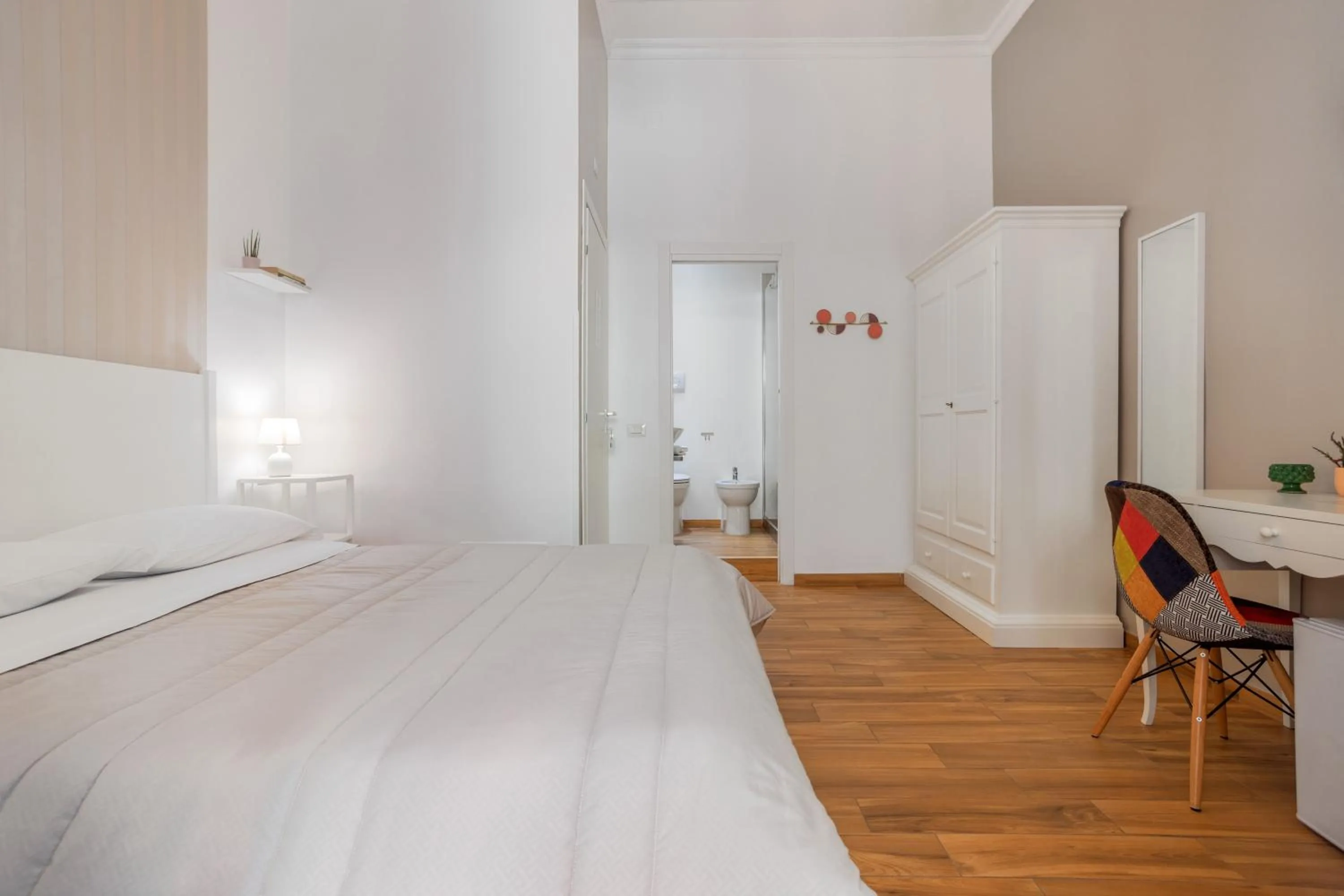 Bed in B&B Palermo Bella Rooms and Suites