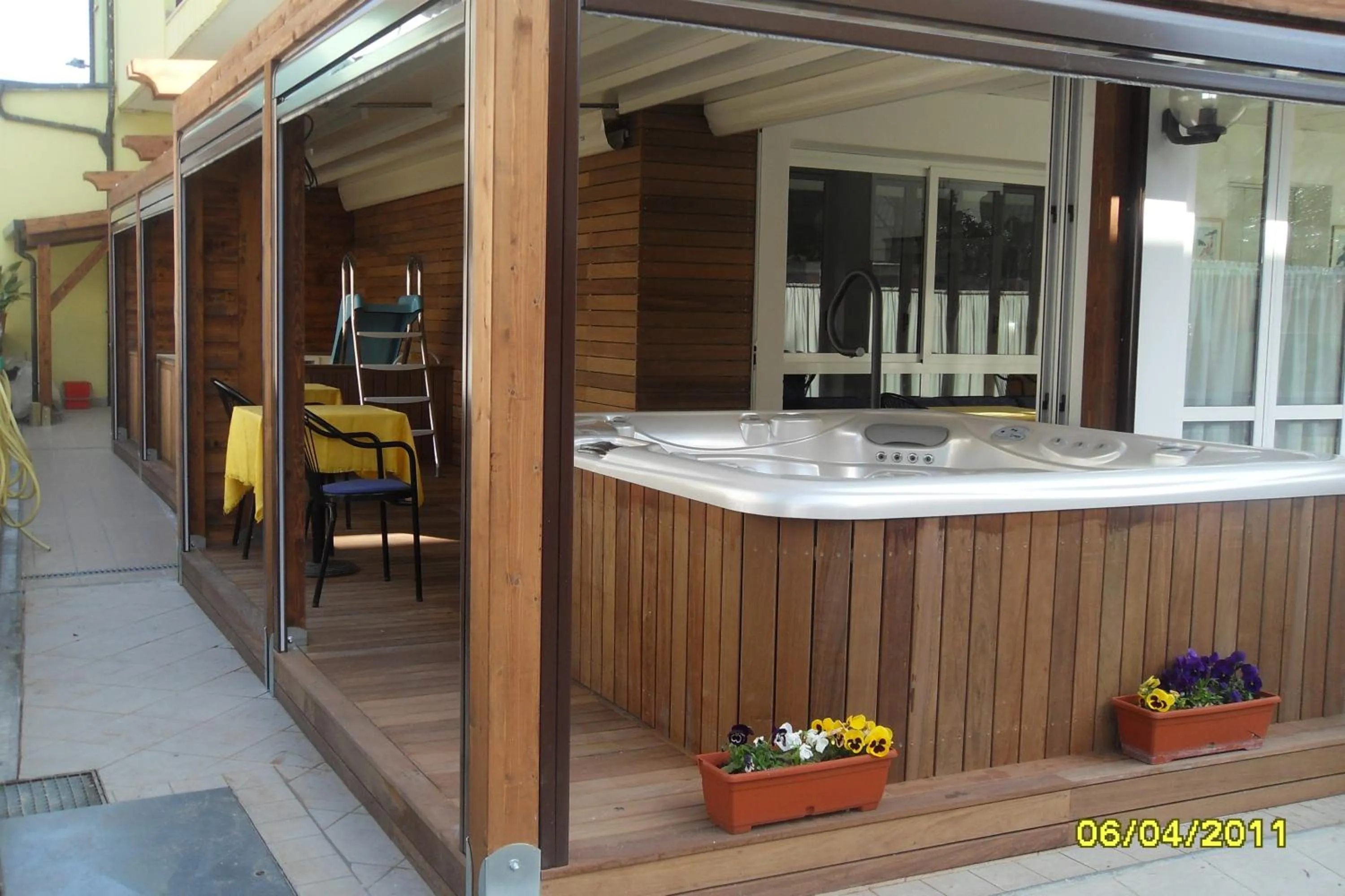 Hot Tub in Hotel Aros