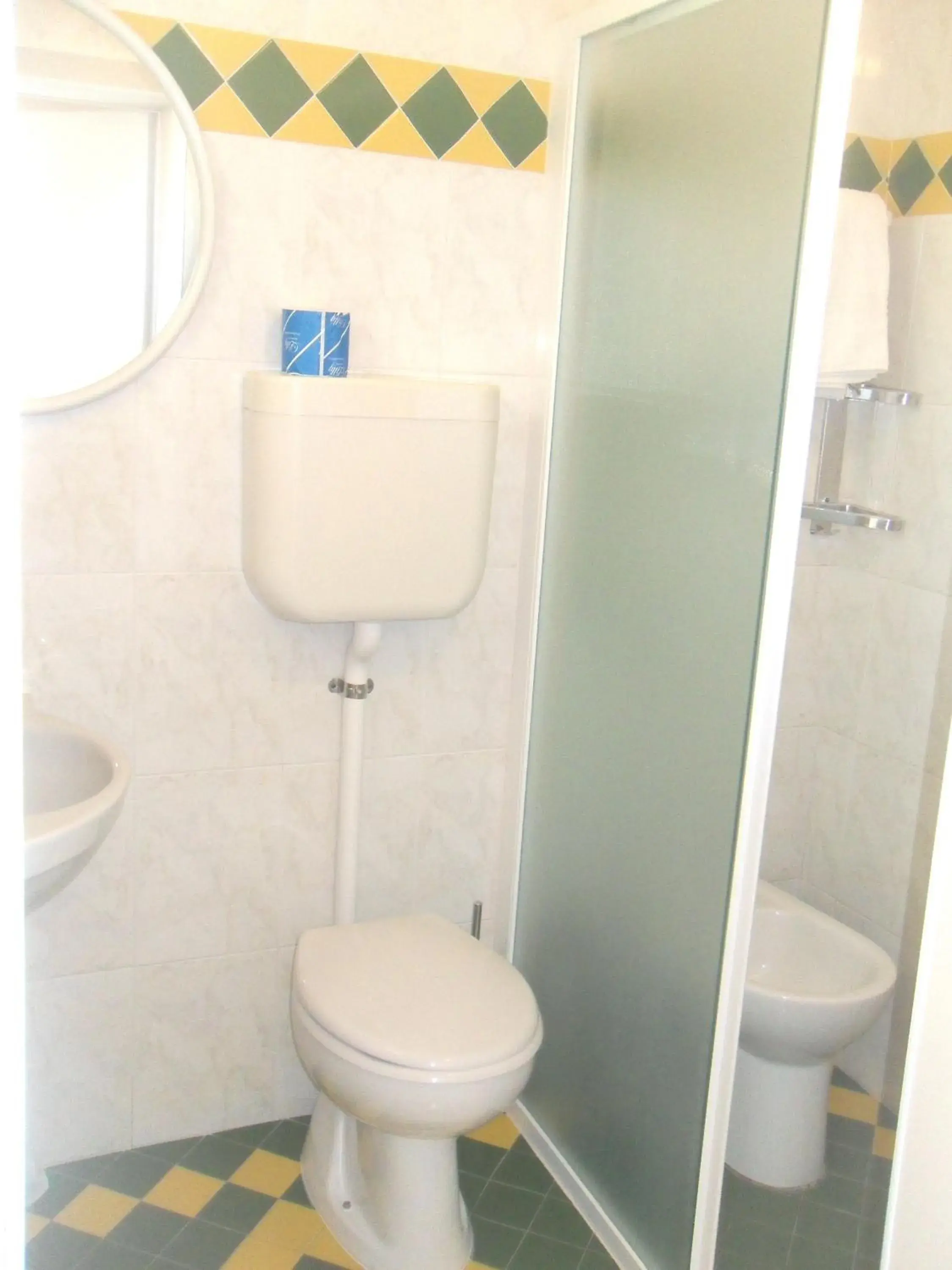 Property building, Bathroom in Hotel Aros