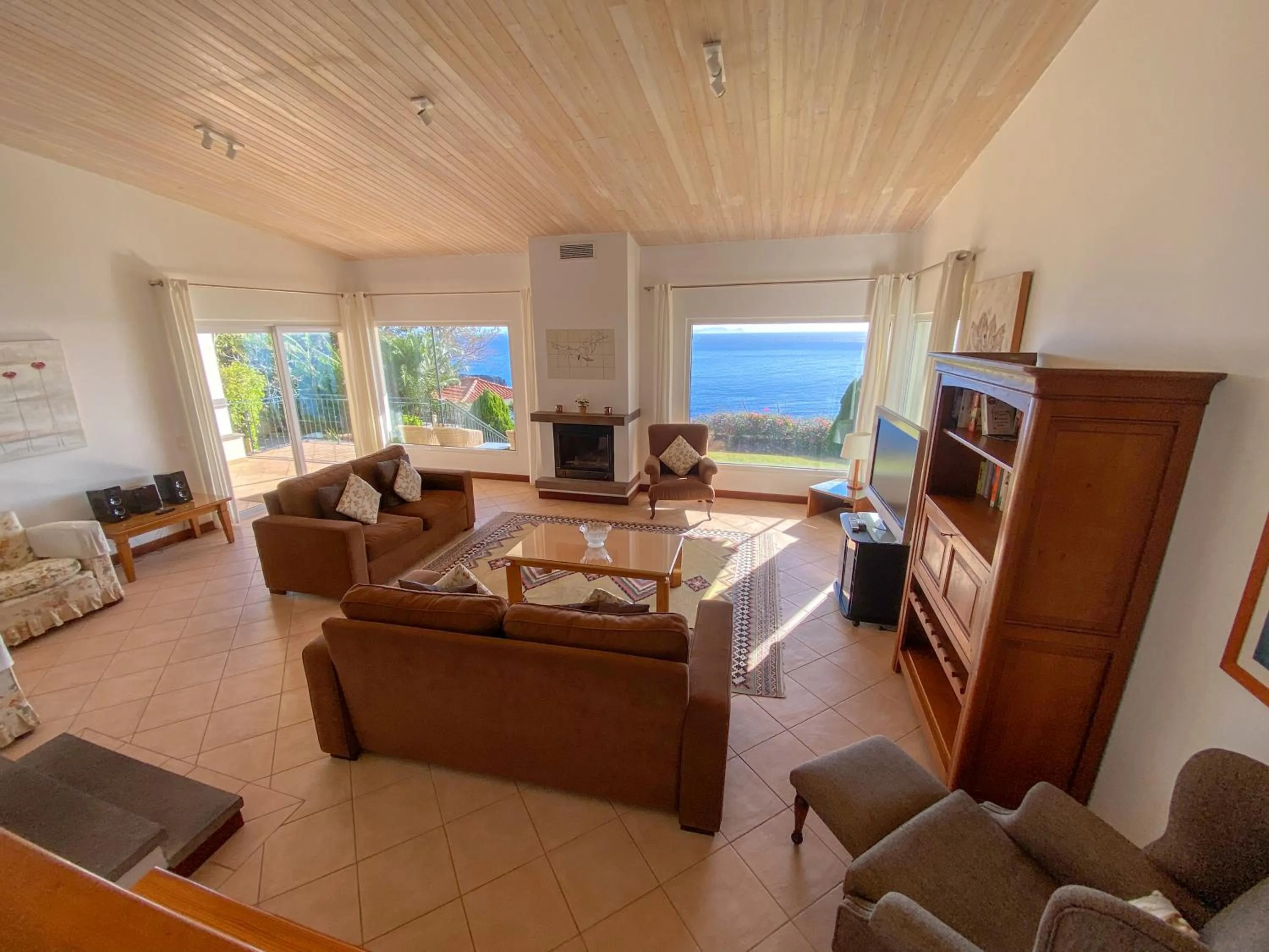 Living room in Villa Albatroz