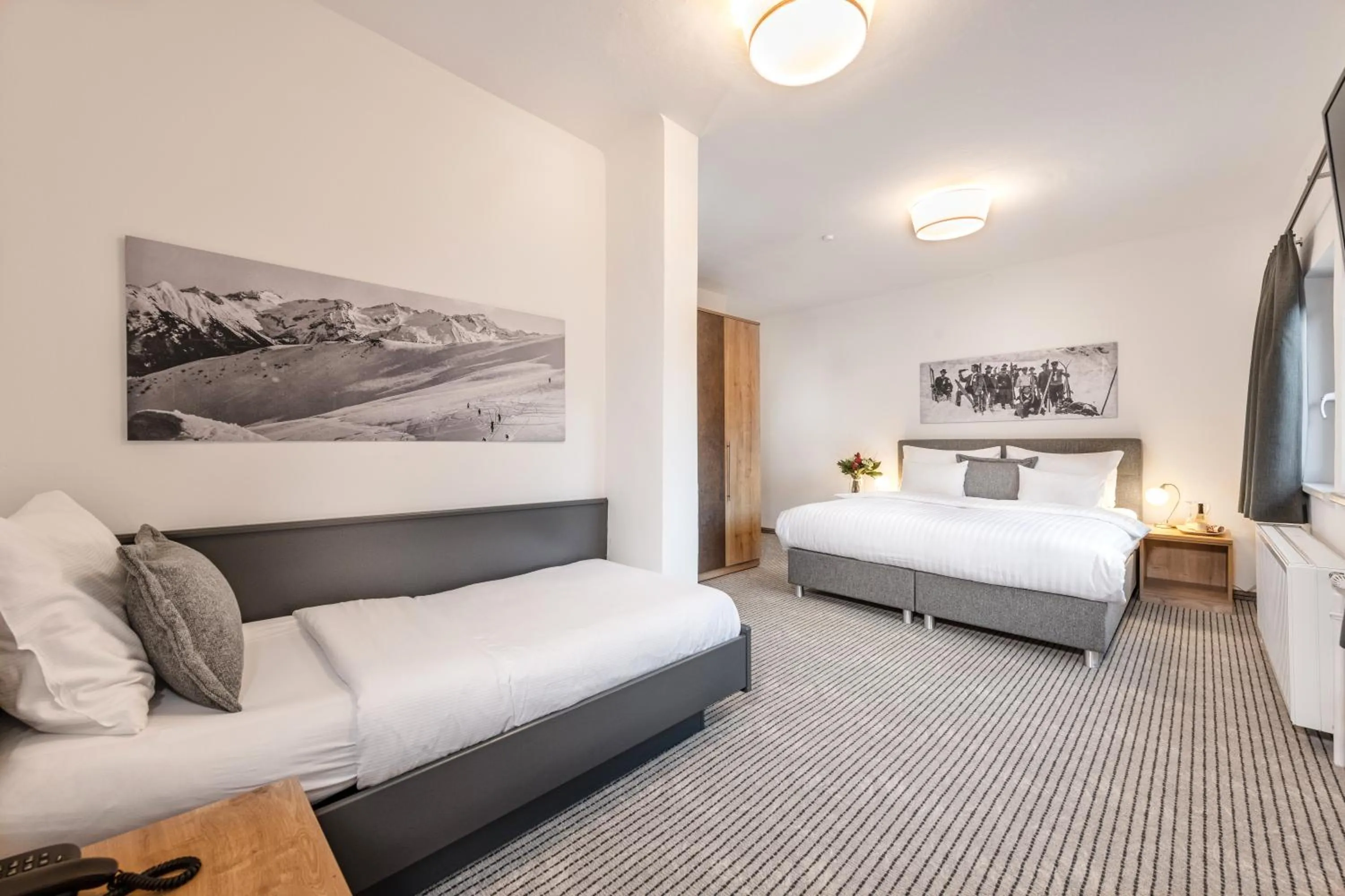 Bed in Hotel Goethehof