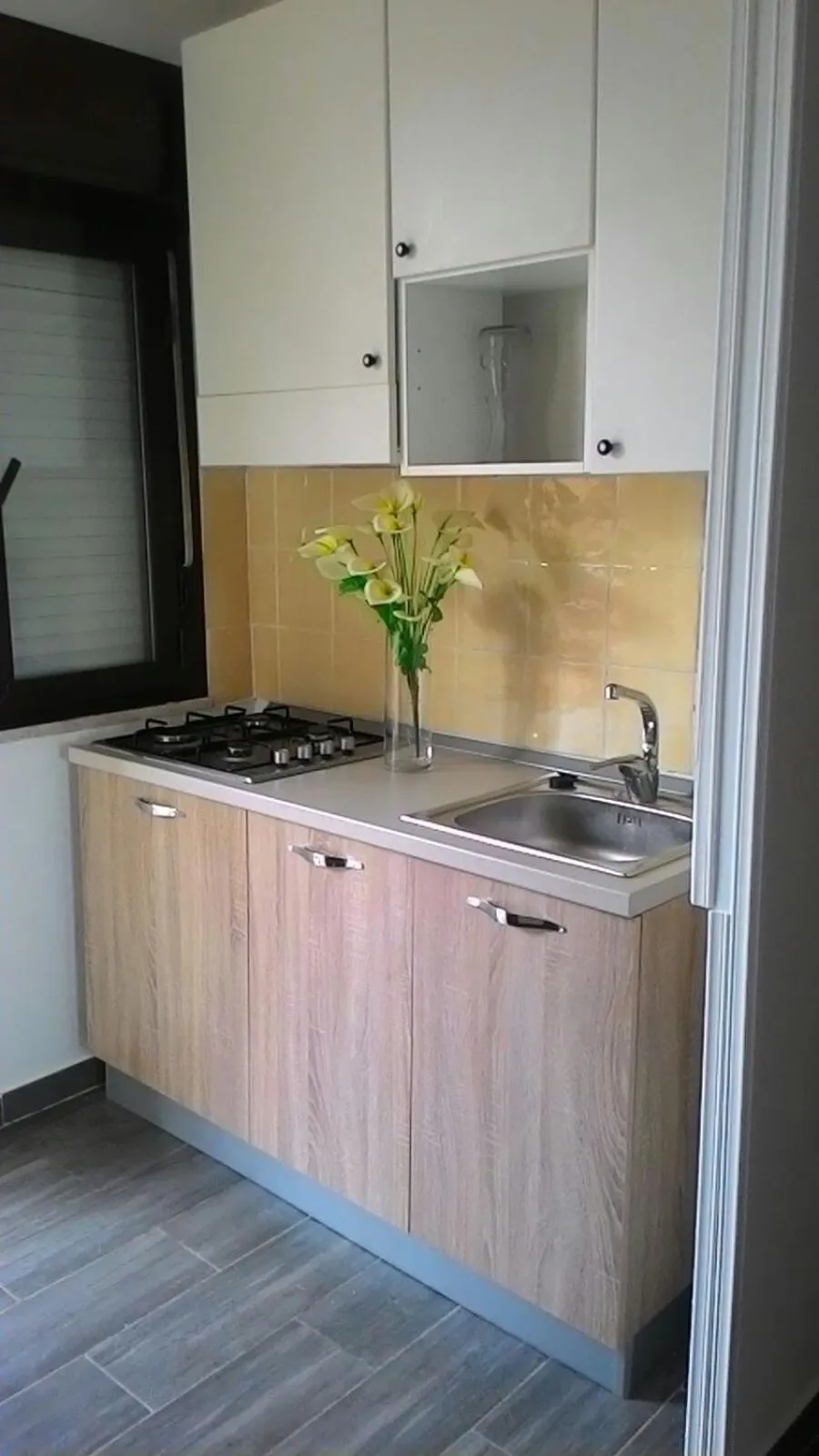 Kitchen or kitchenette in Bellevue del Golfo Hotel & Spa