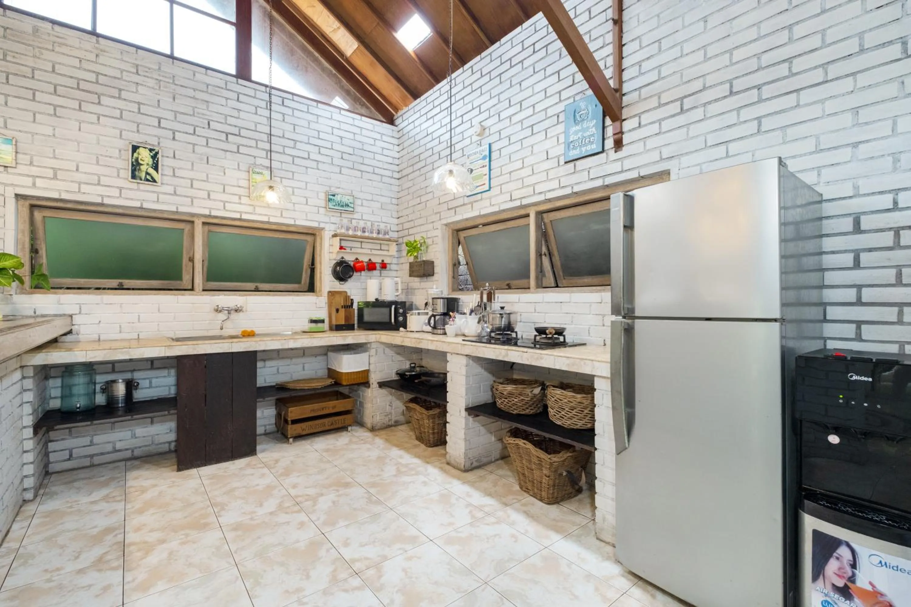 kitchen in The Ocean Luxury Villas