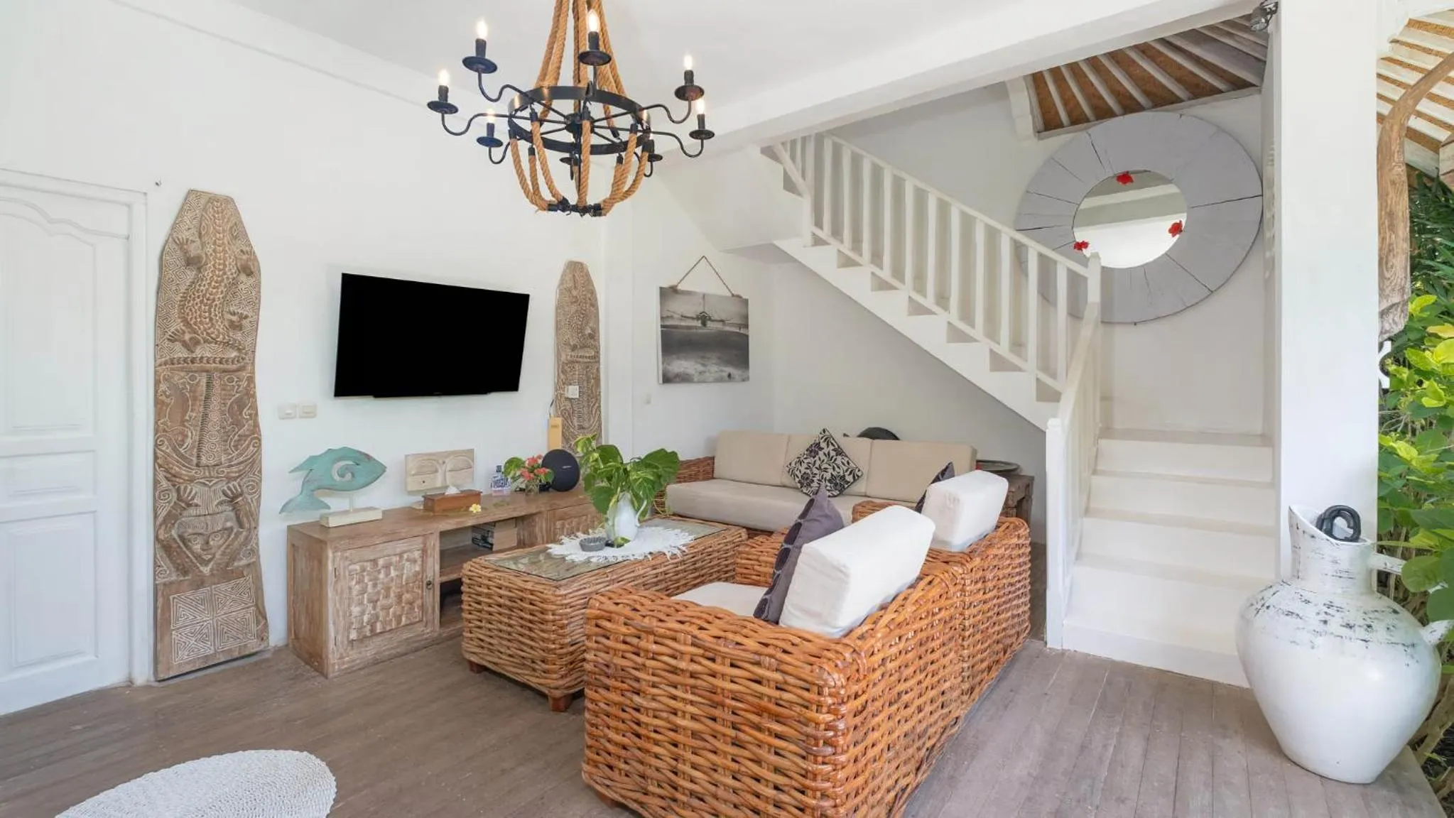 Living room in The Ocean Luxury Villas