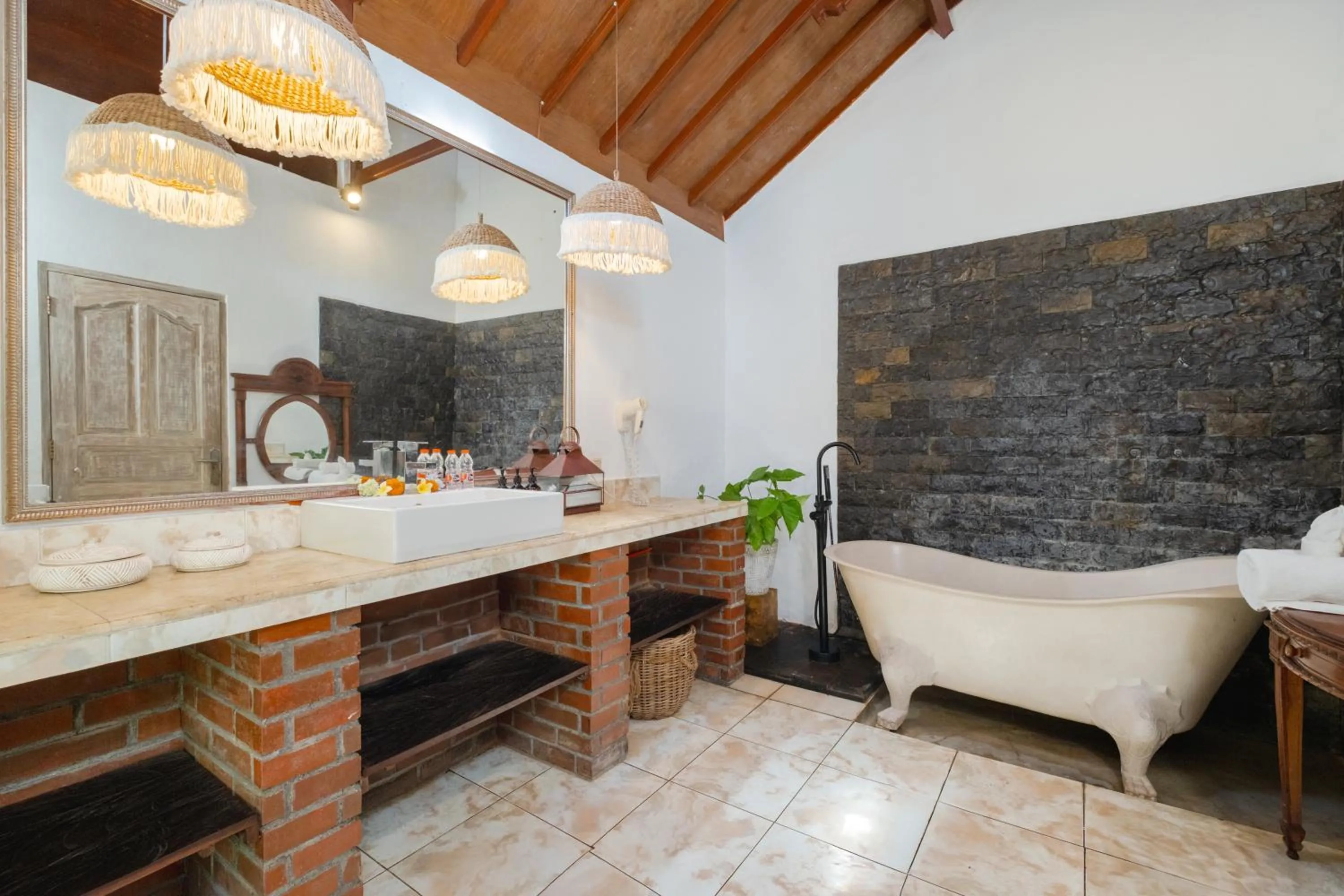 Bathroom in The Ocean Luxury Villas