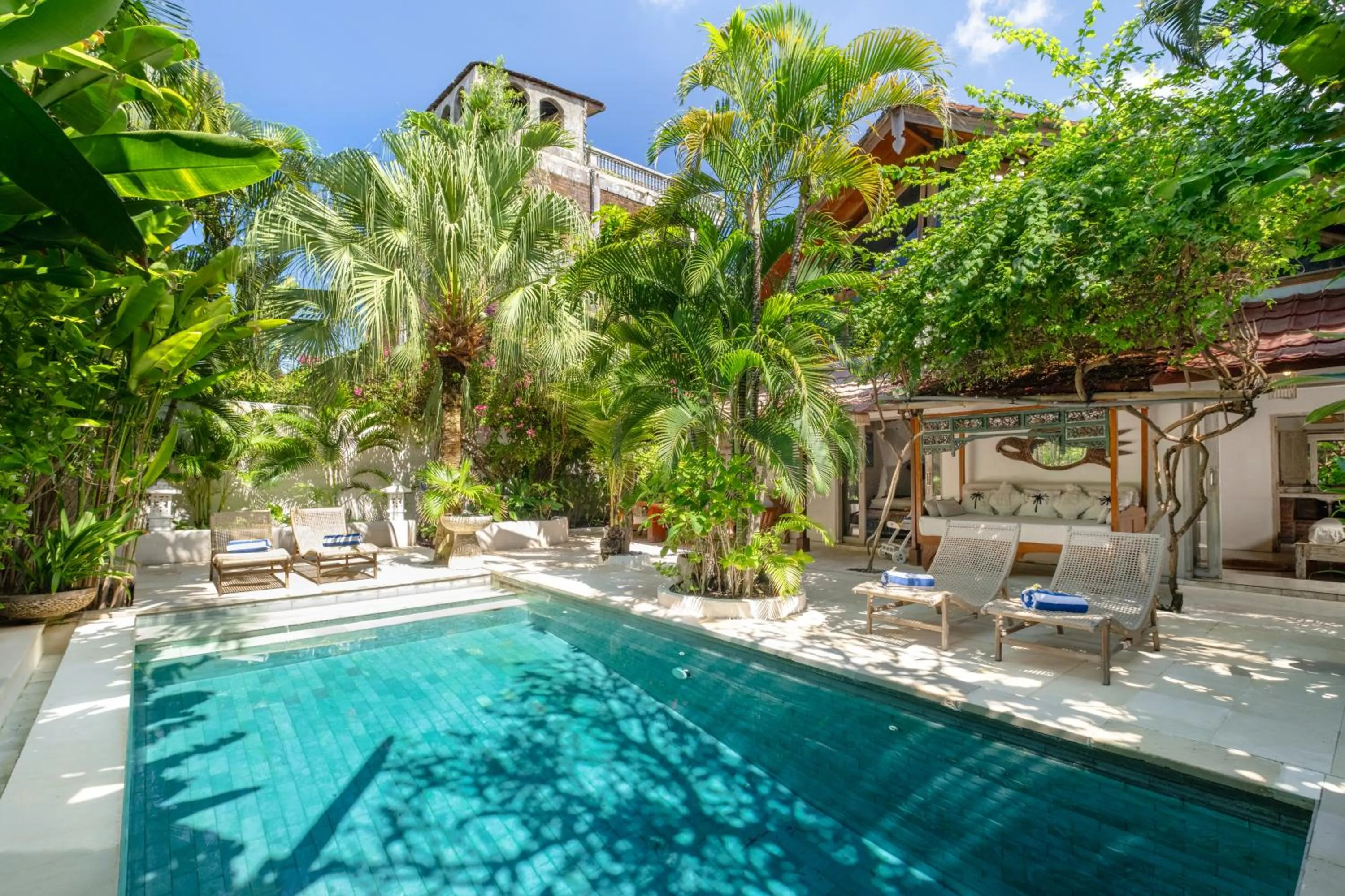 Garden in The Ocean Luxury Villas