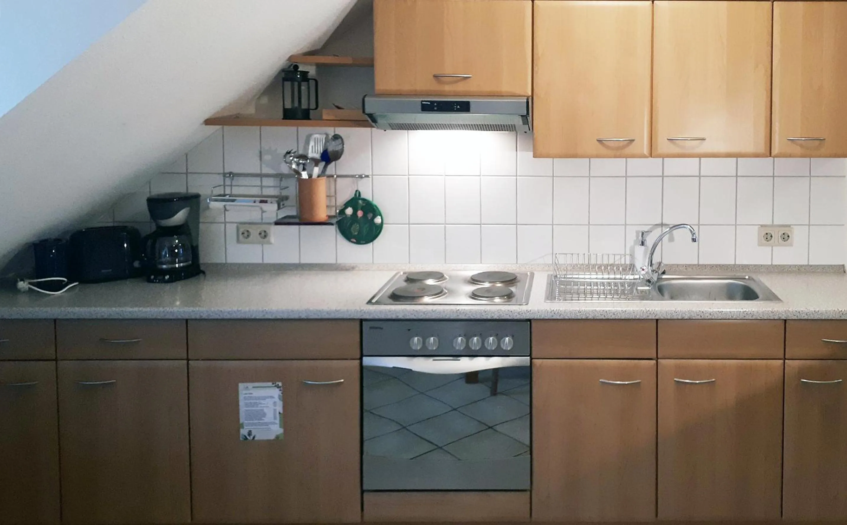 Kitchen or kitchenette in Landhaus Gräfendhron