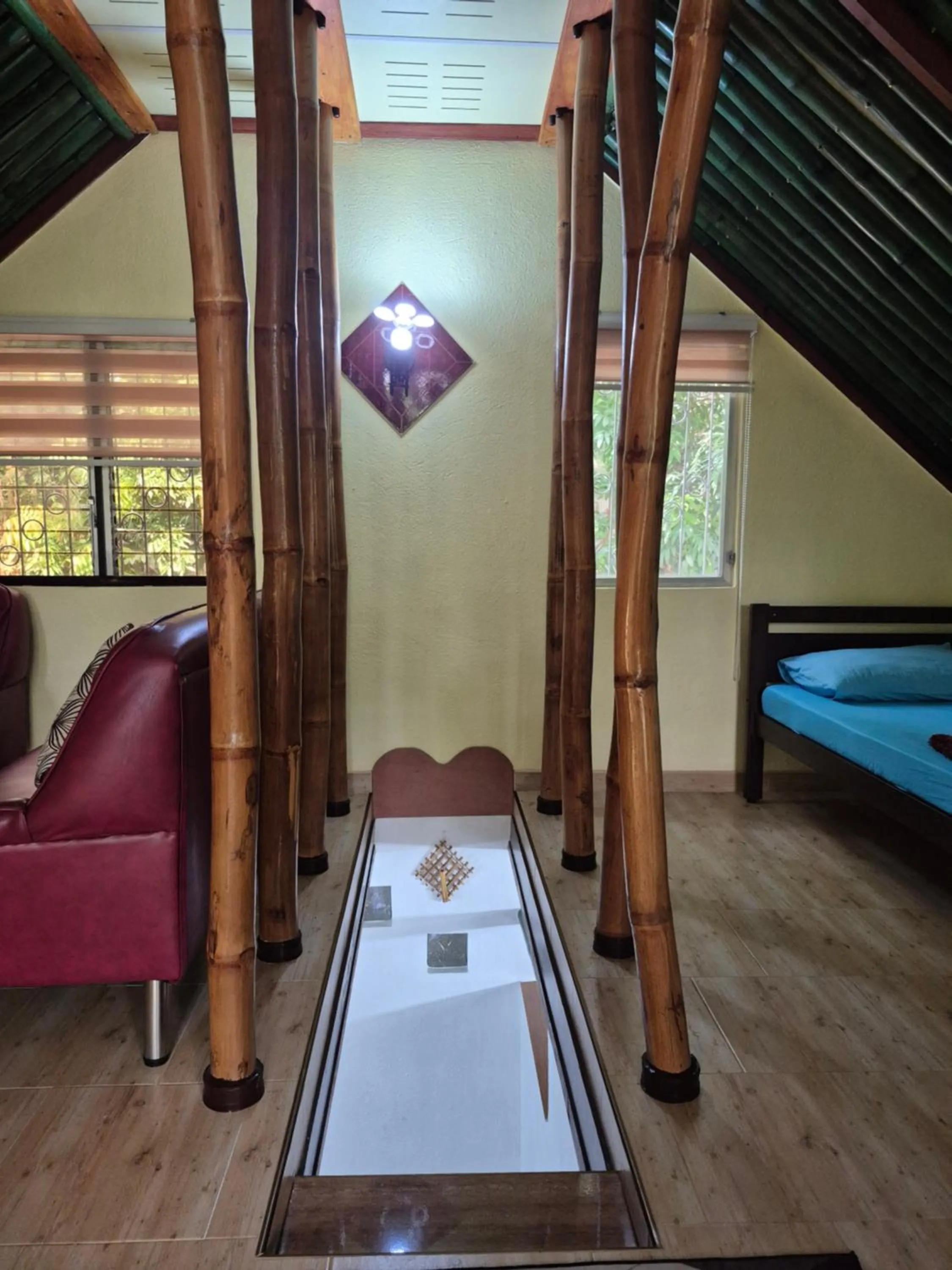 Bed in ALONALAND RESORT