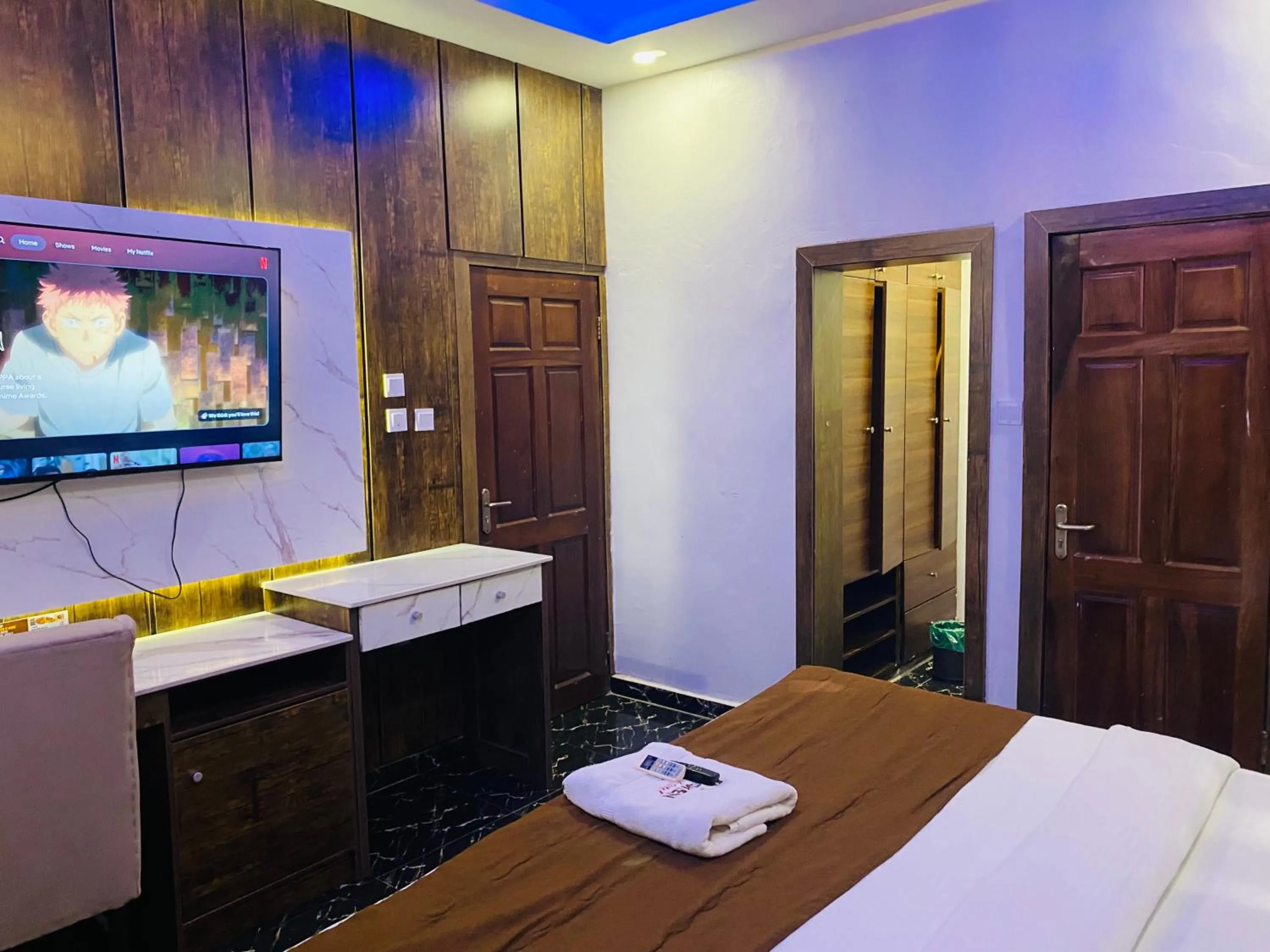 Bed in Presken Hotel Oniru, Victoria Island