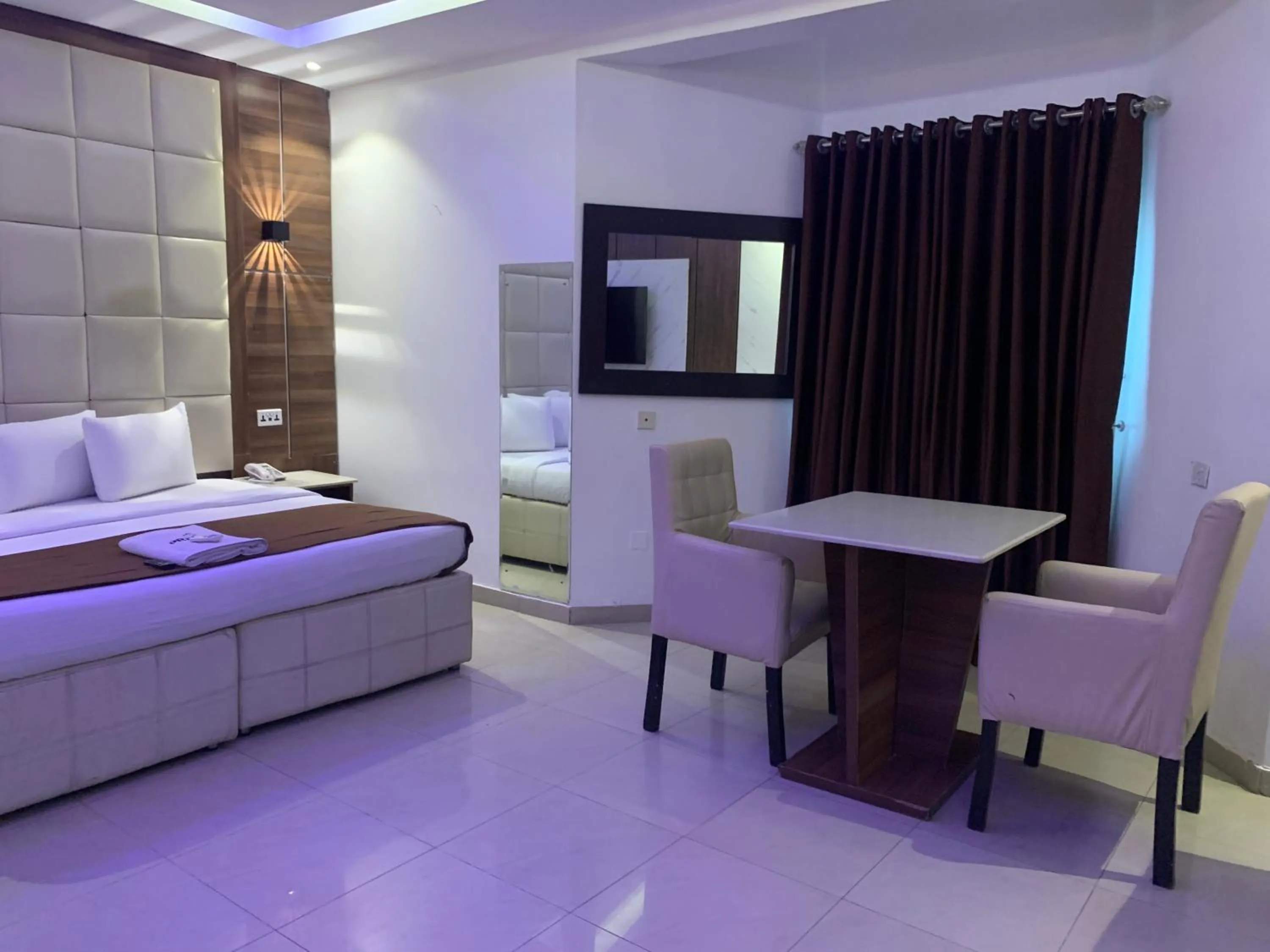 Bed in Presken Hotel Oniru, Victoria Island