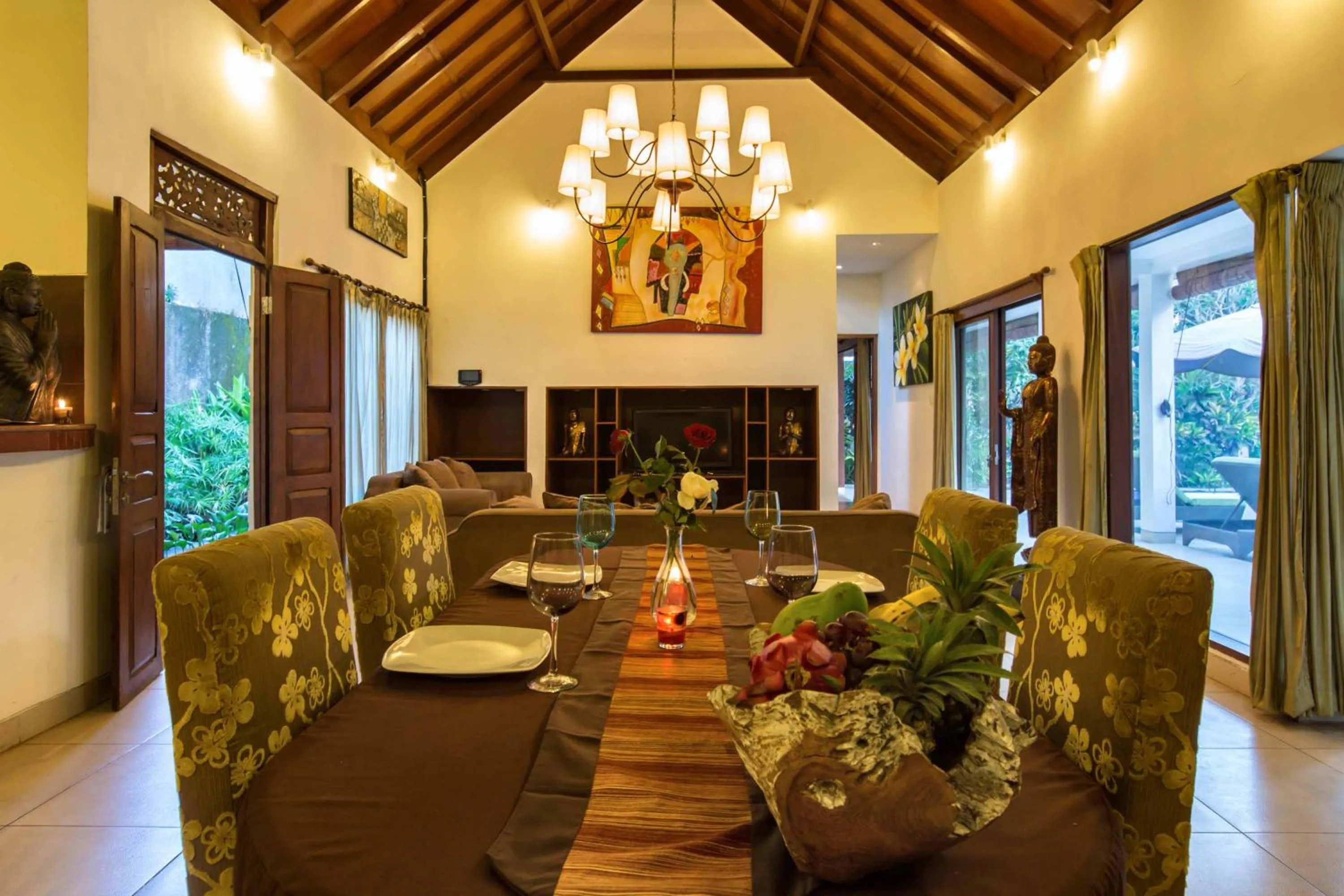 Living room in Villa Bali Zen Kerobokan