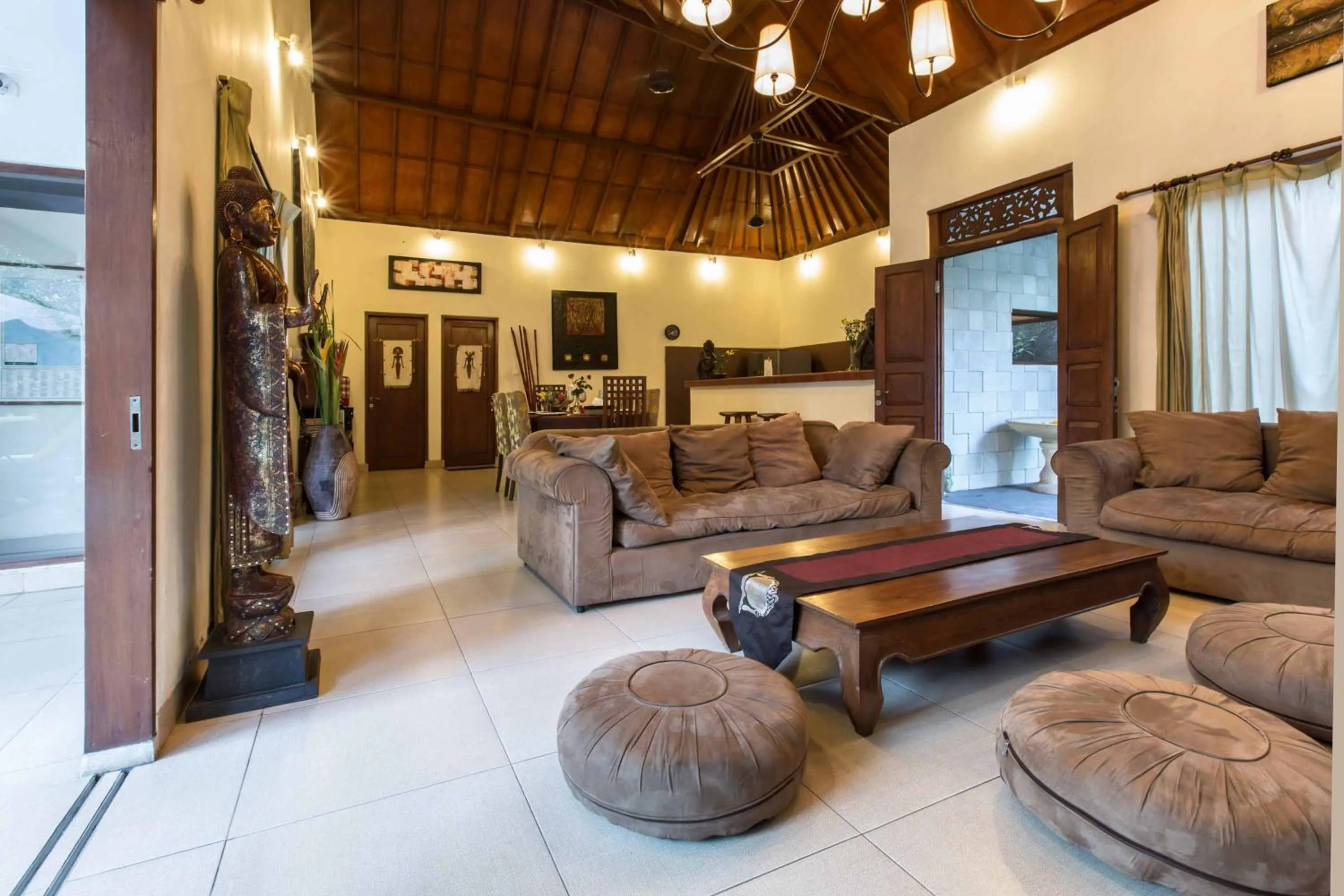Living room in Villa Bali Zen Kerobokan