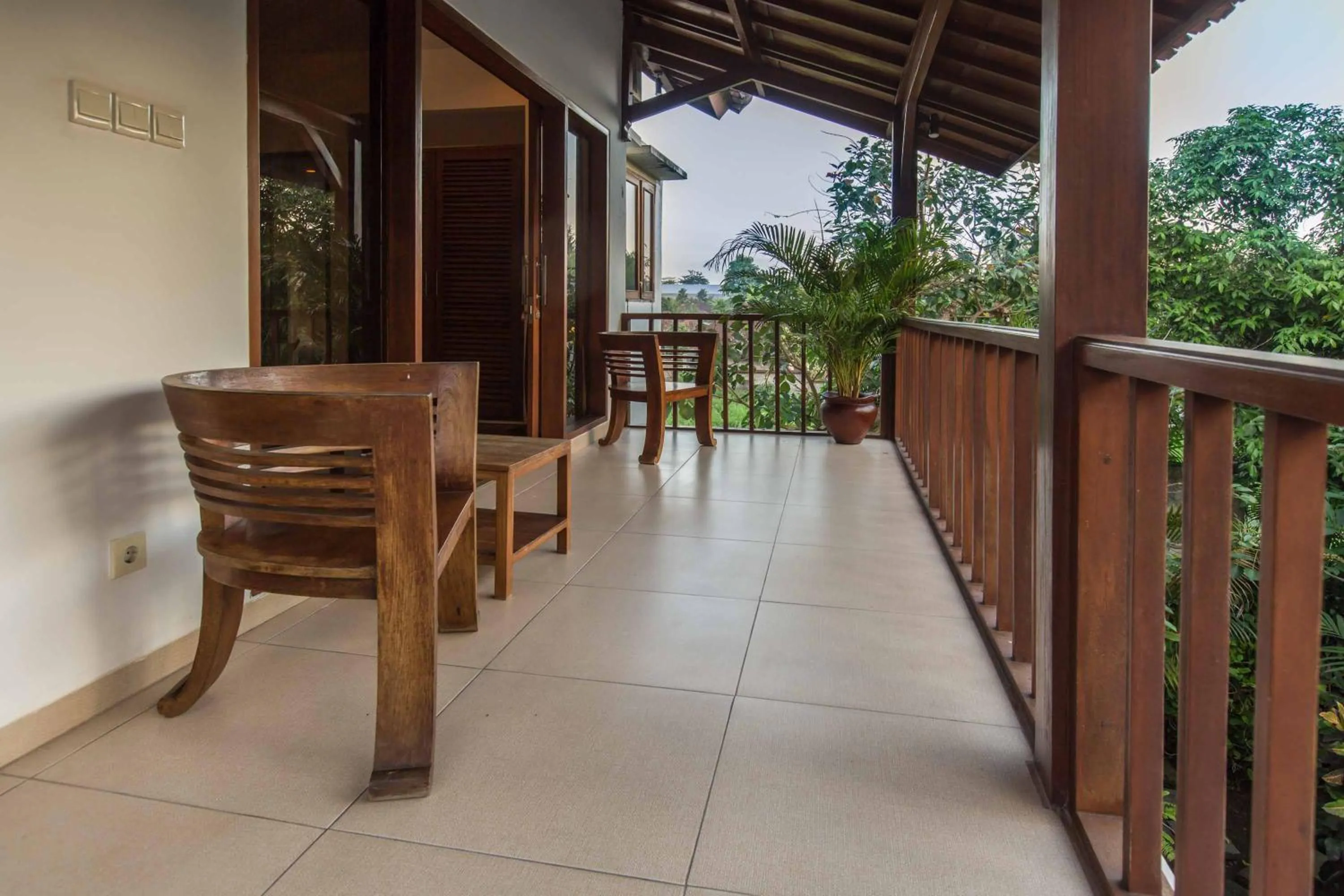Balcony/Terrace in Villa Bali Zen Kerobokan
