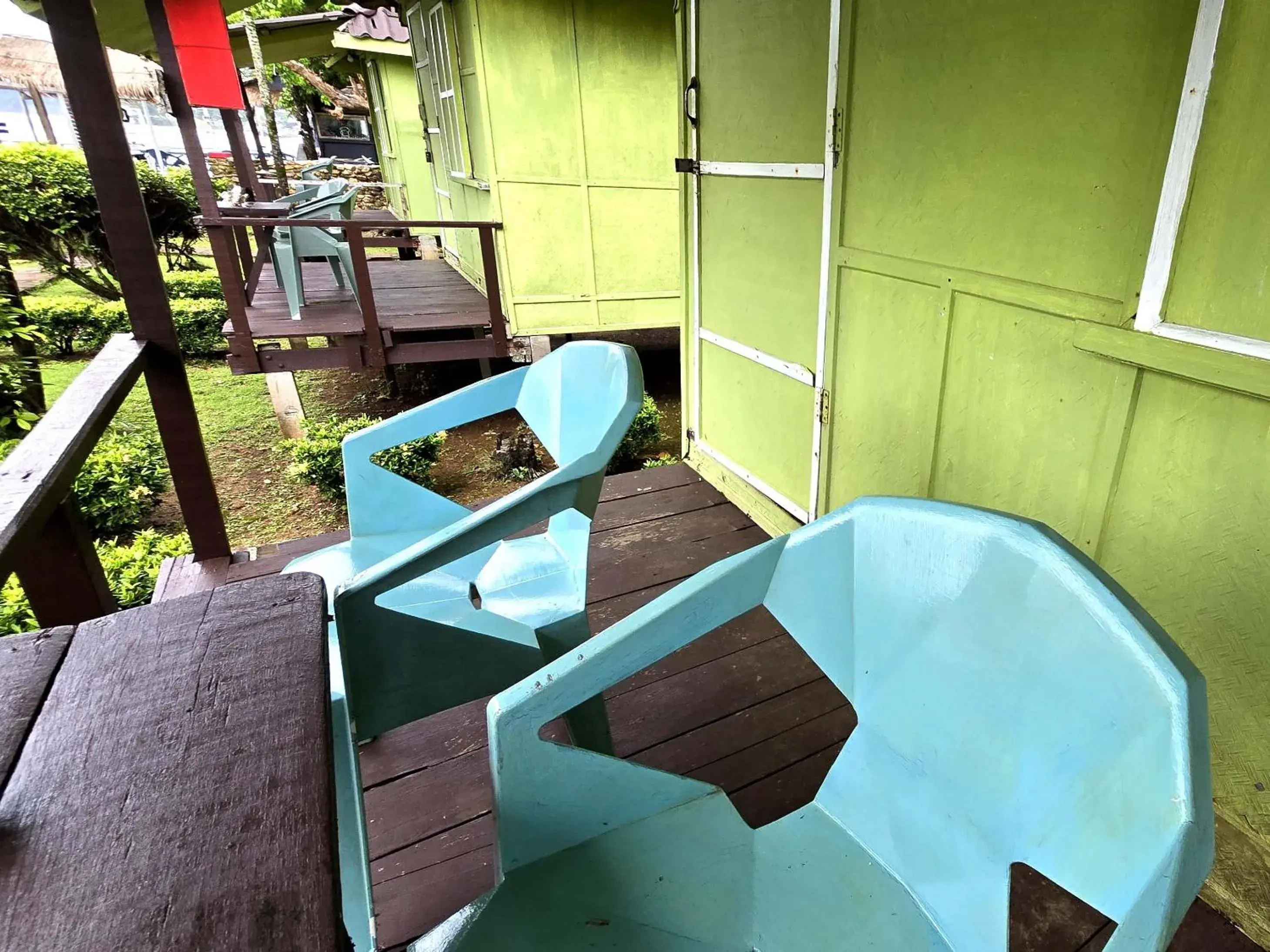 Balcony/Terrace in Kohchang 7 seaview bungalow Balcony/Terrace in Kohchang 7 seaview bungalow