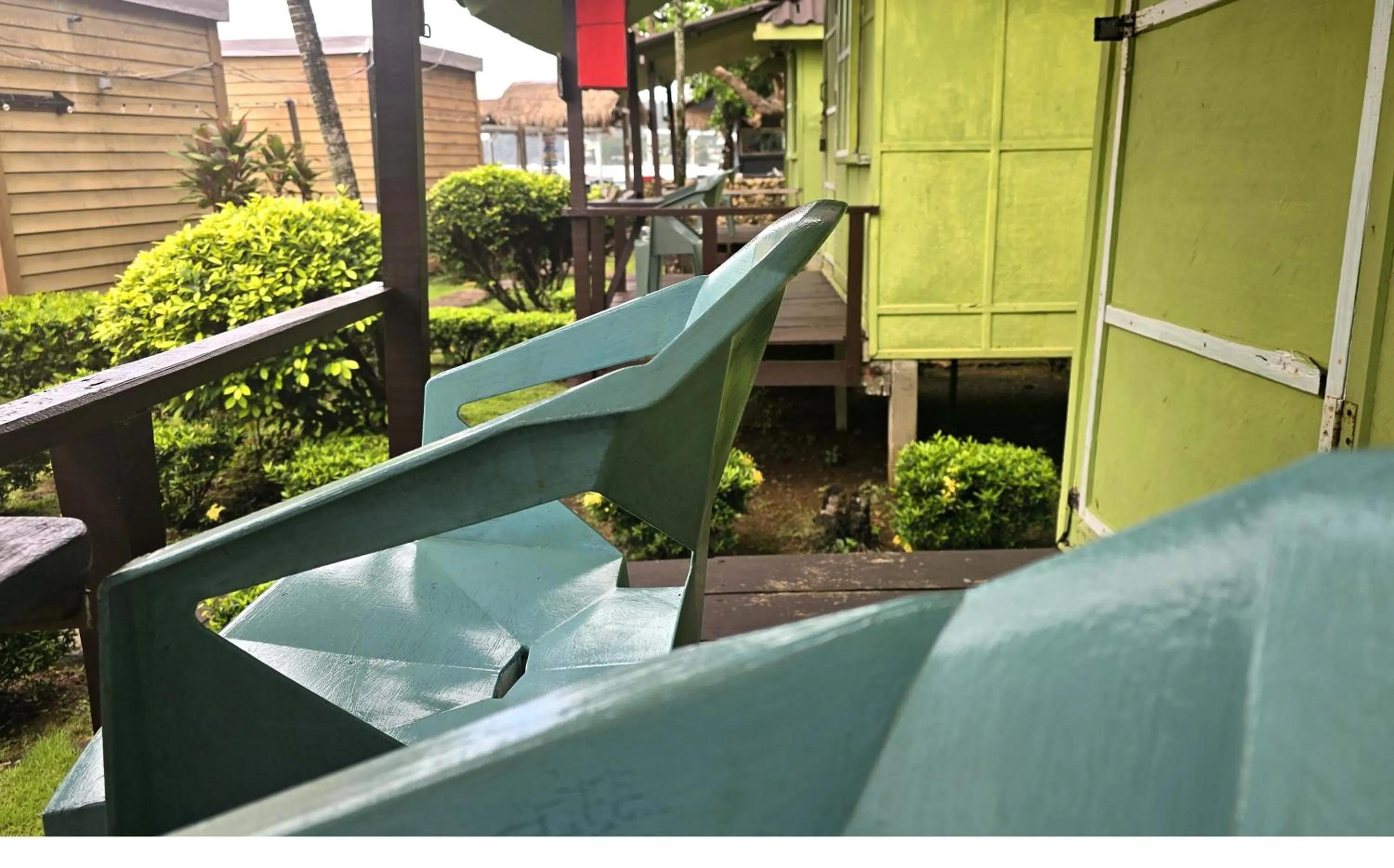 Balcony/Terrace in Kohchang 7 seaview bungalow