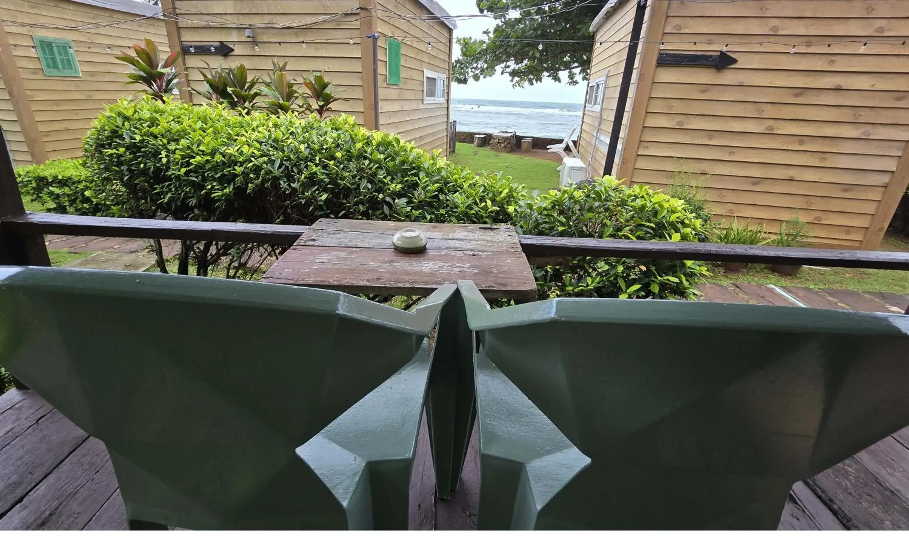 Balcony/Terrace in Kohchang 7 seaview bungalow Balcony/Terrace in Kohchang 7 seaview bungalow