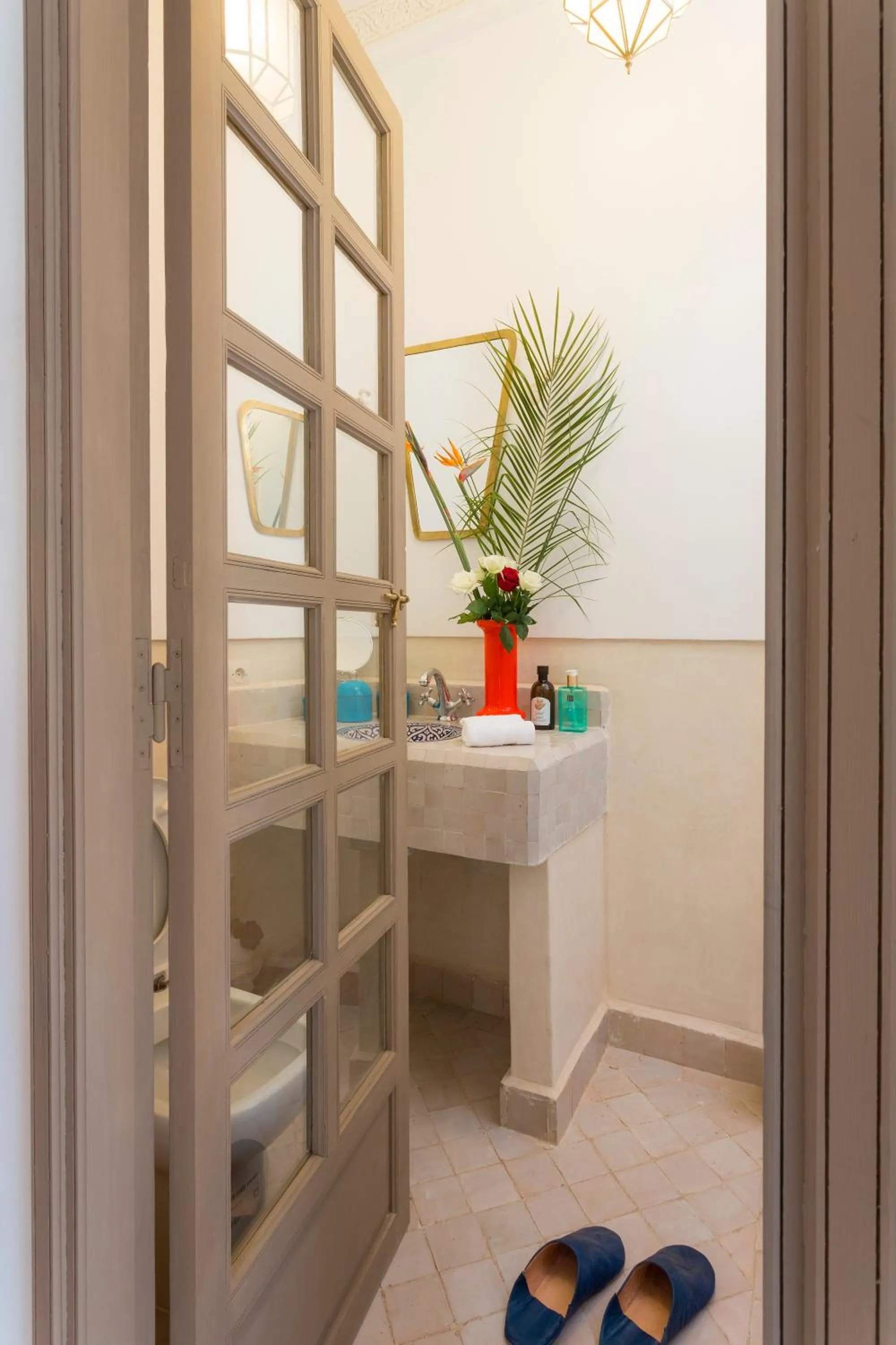 Bathroom in Riad Lumière