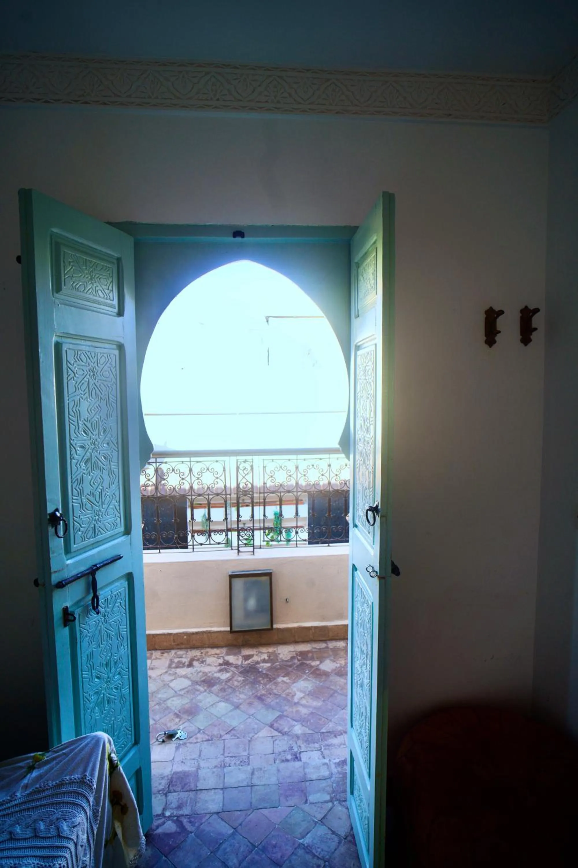 View (from property/room) in Riad Lumière