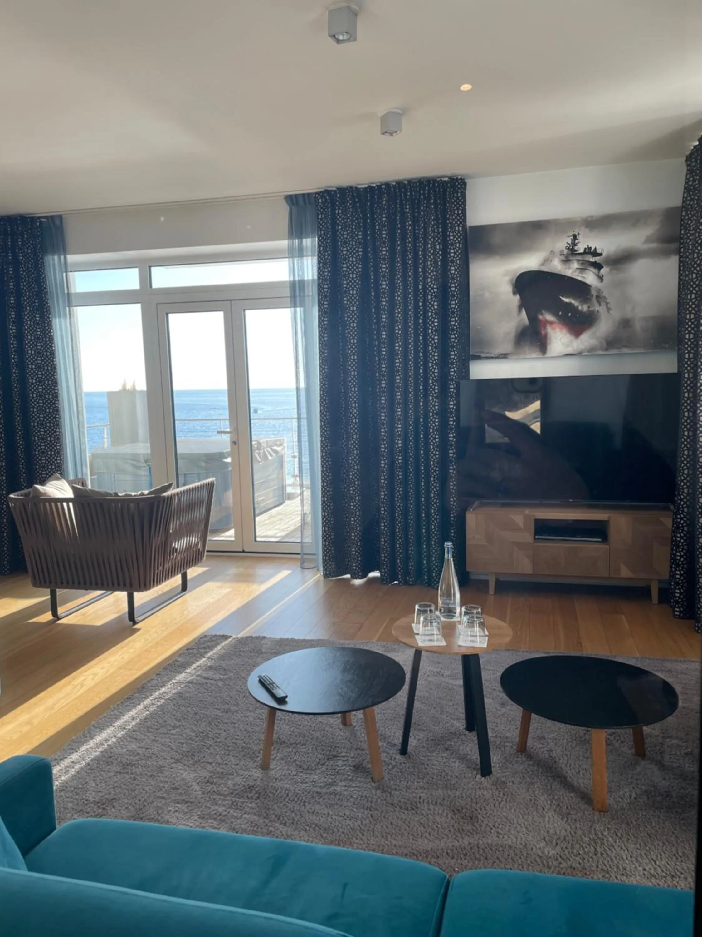 Living room in Les Sables Blancs