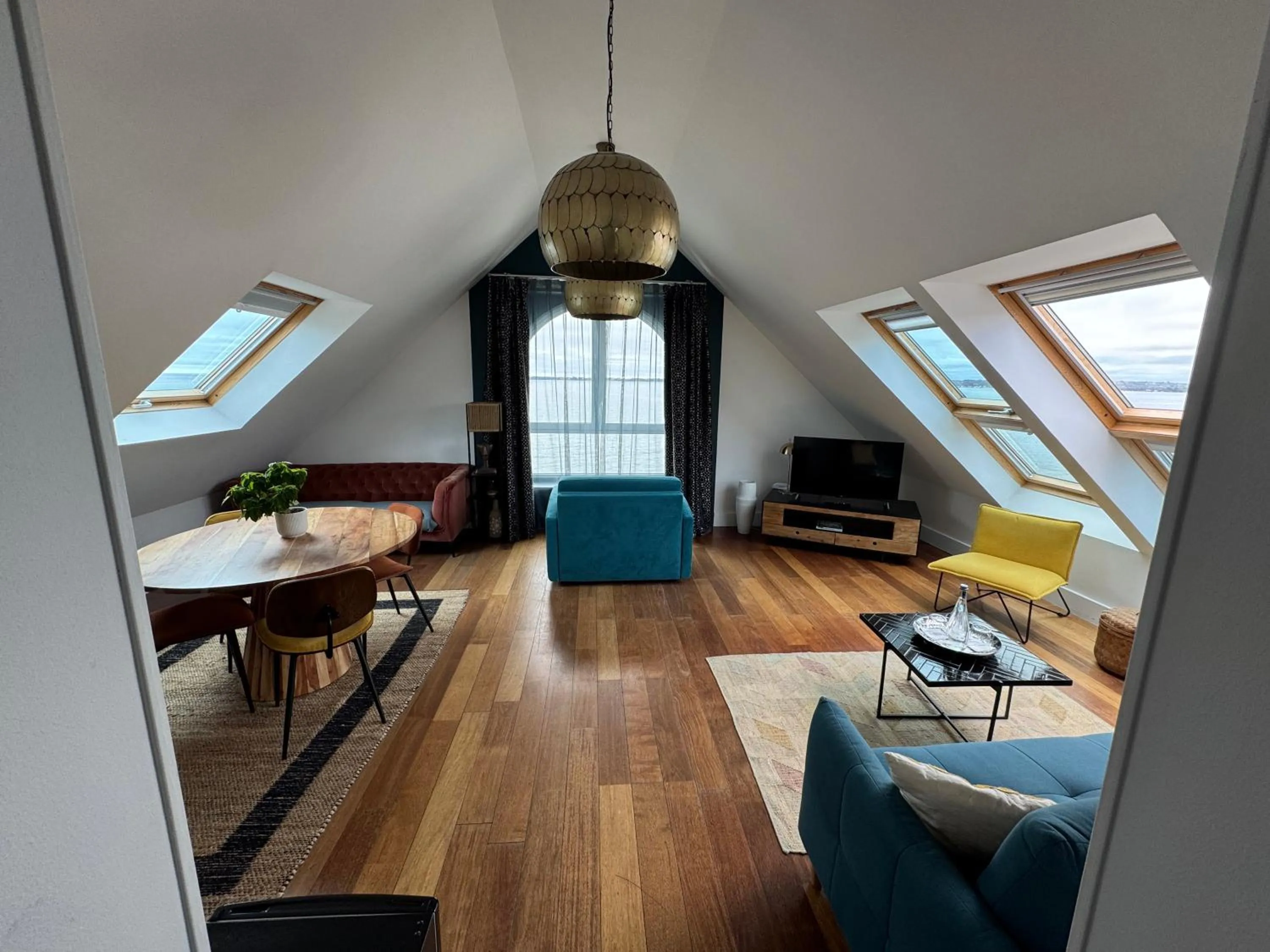 Living room in Les Sables Blancs