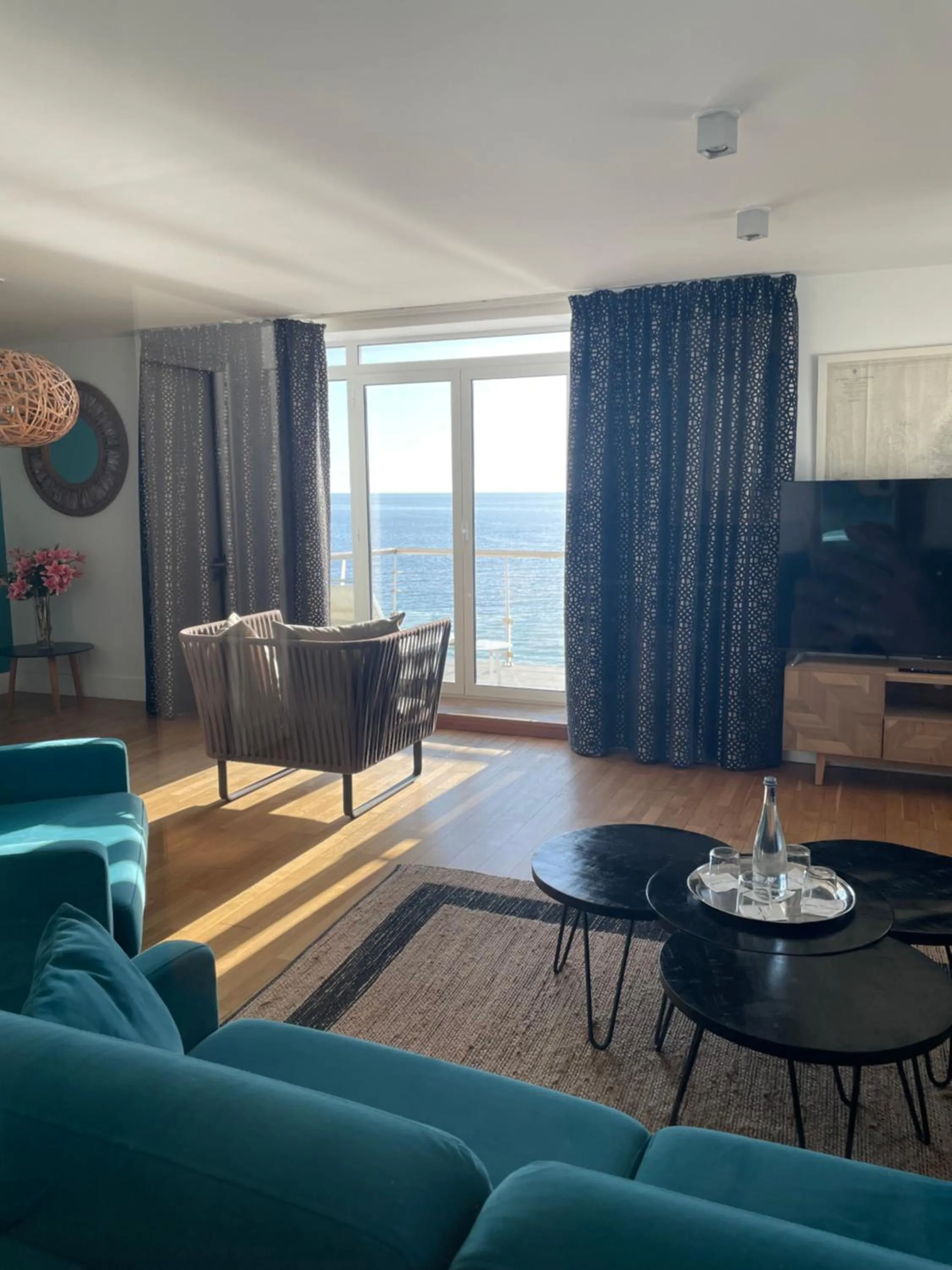 Living room in Les Sables Blancs