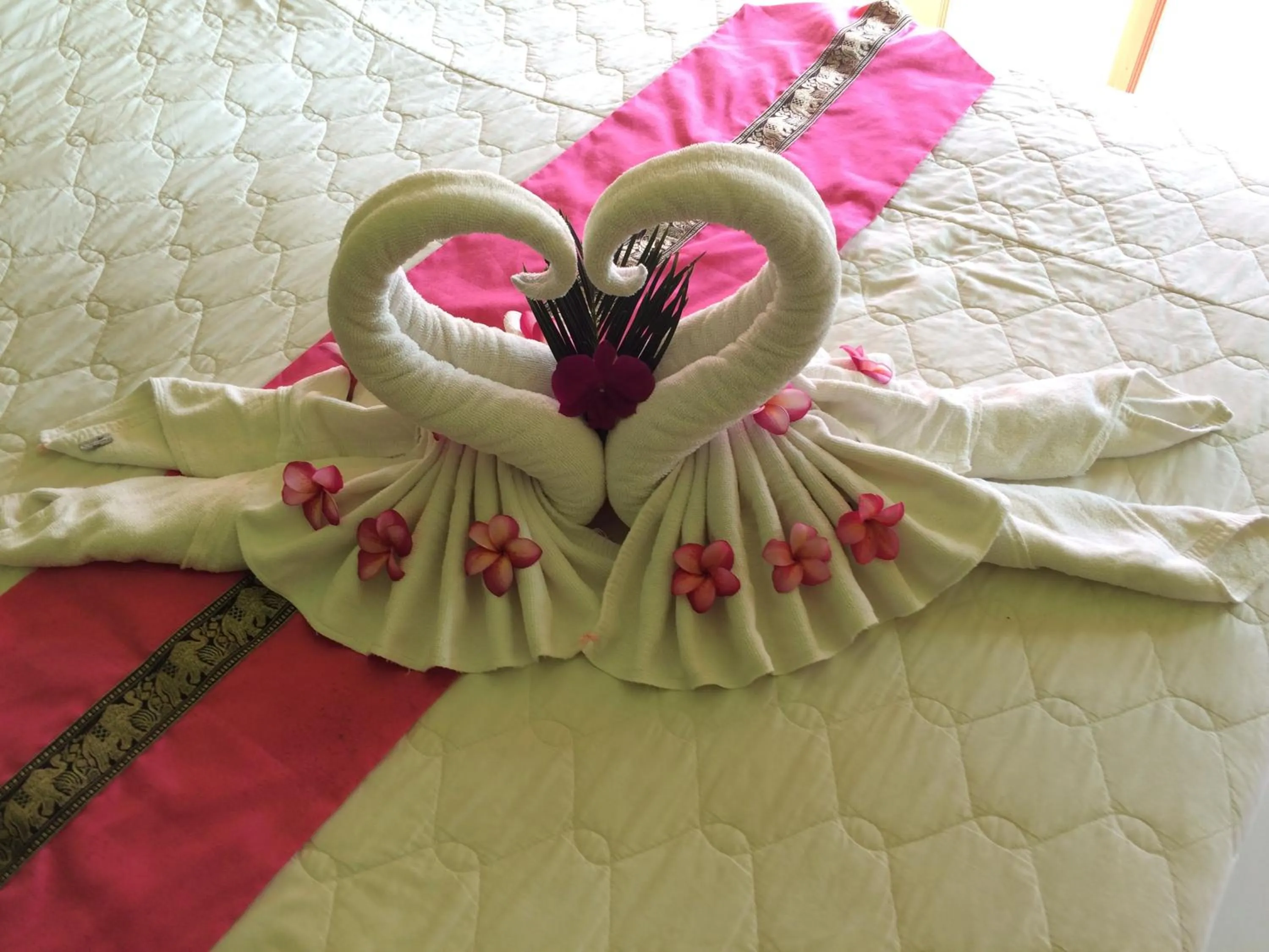 Decorative detail, Bed in Cookies Hotel