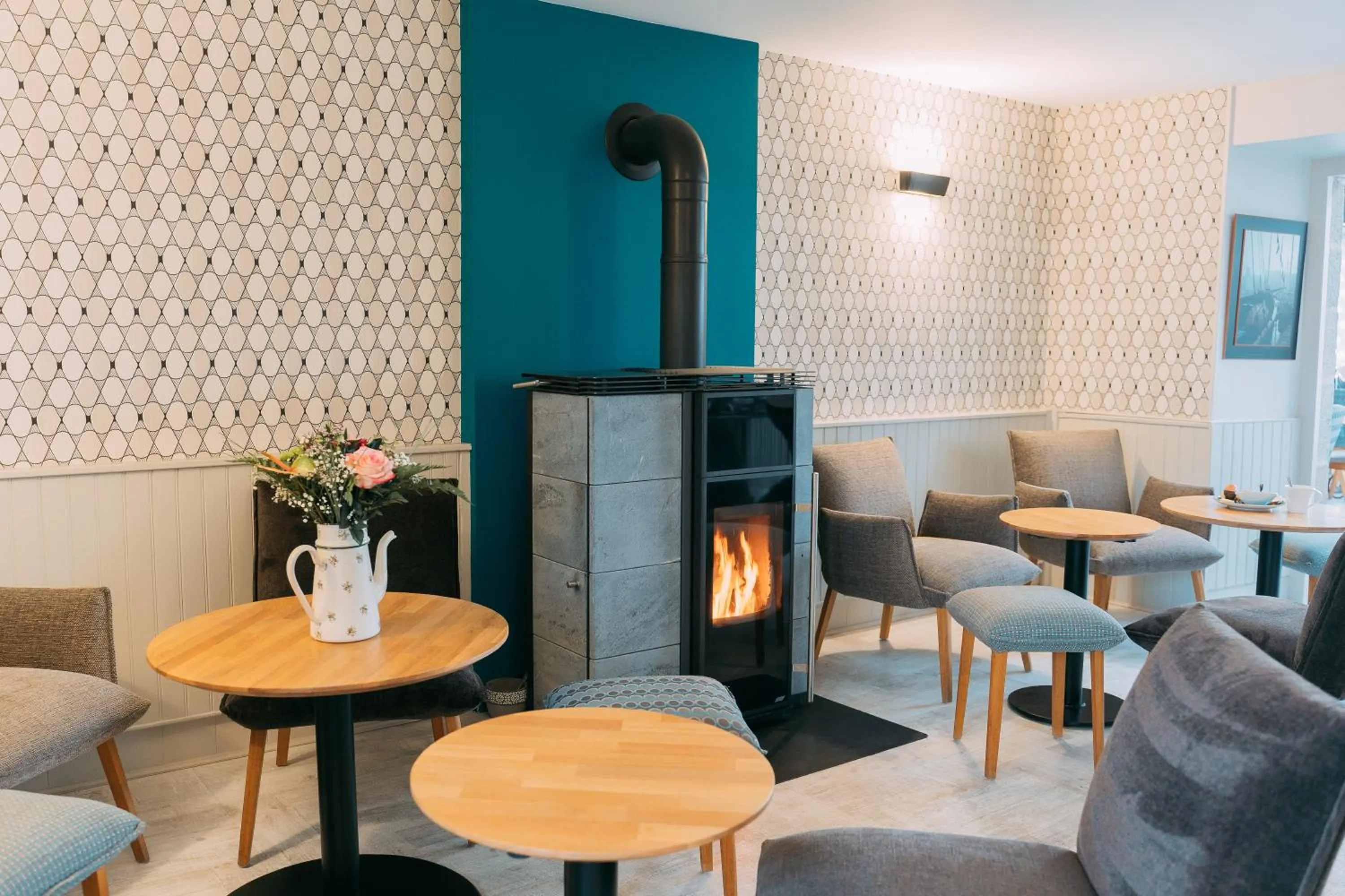 Restaurant/places to eat in Hôtel Les Agapanthes-Logis Hôtel