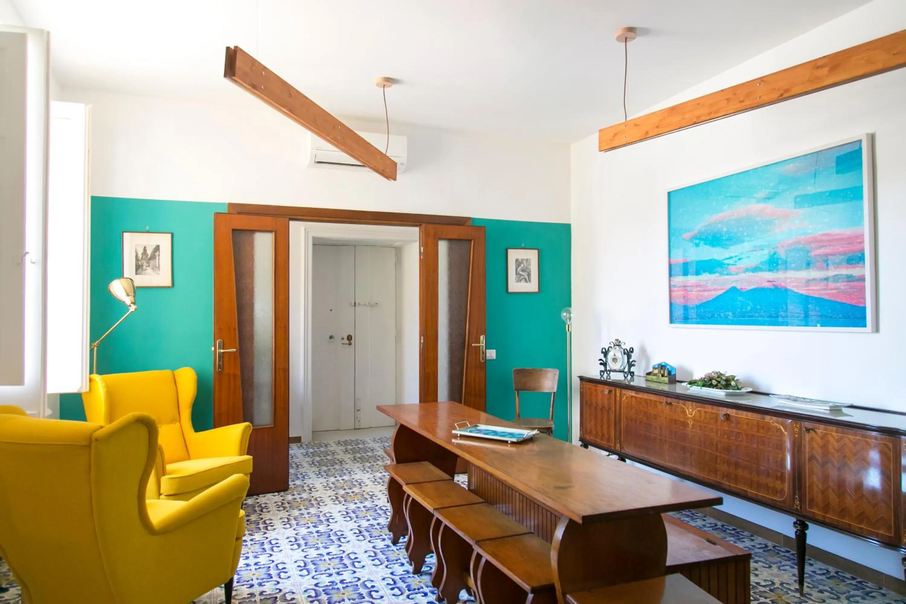 Living room in A Casa di Nina Guest House