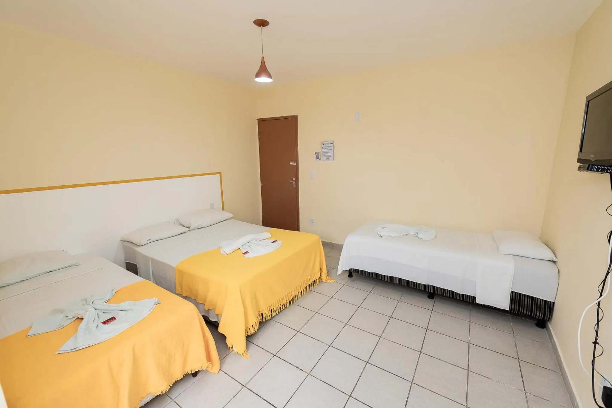 Bed in Pousada Terra do Sol Natal