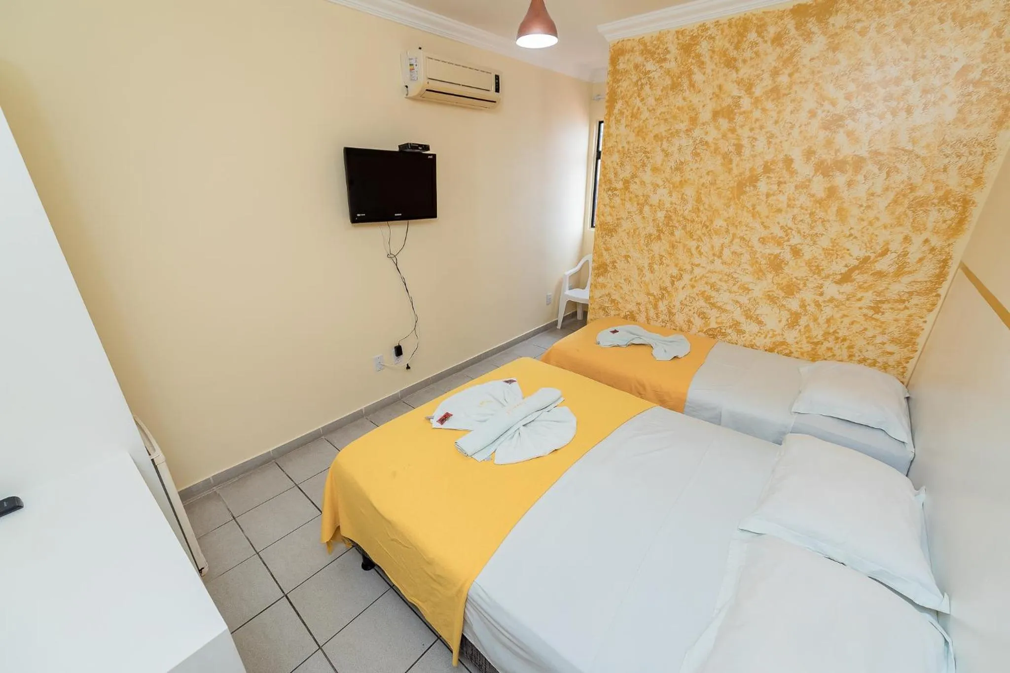 Bed in Pousada Terra do Sol Natal