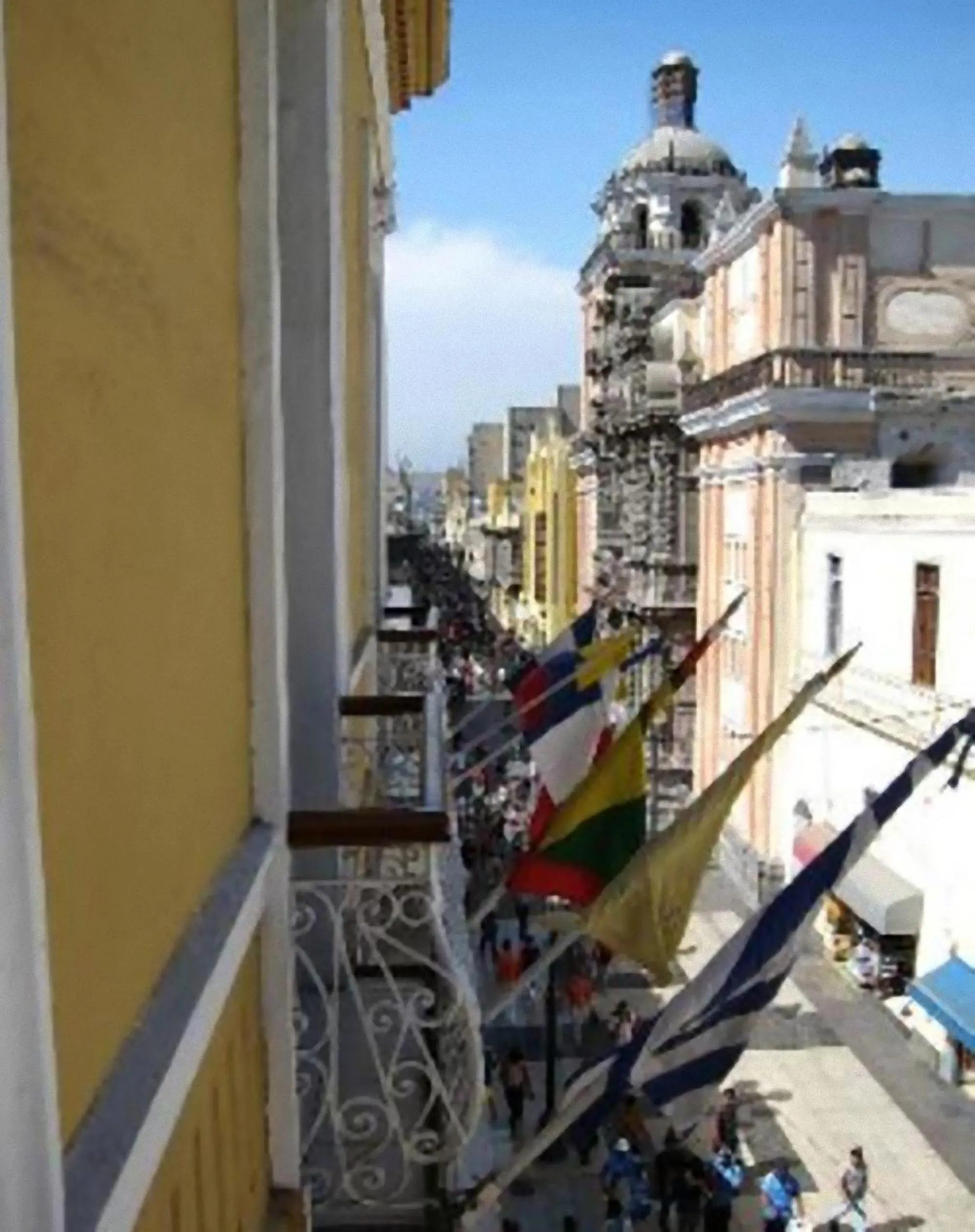 Bird's eye view in Hotel Inka Path