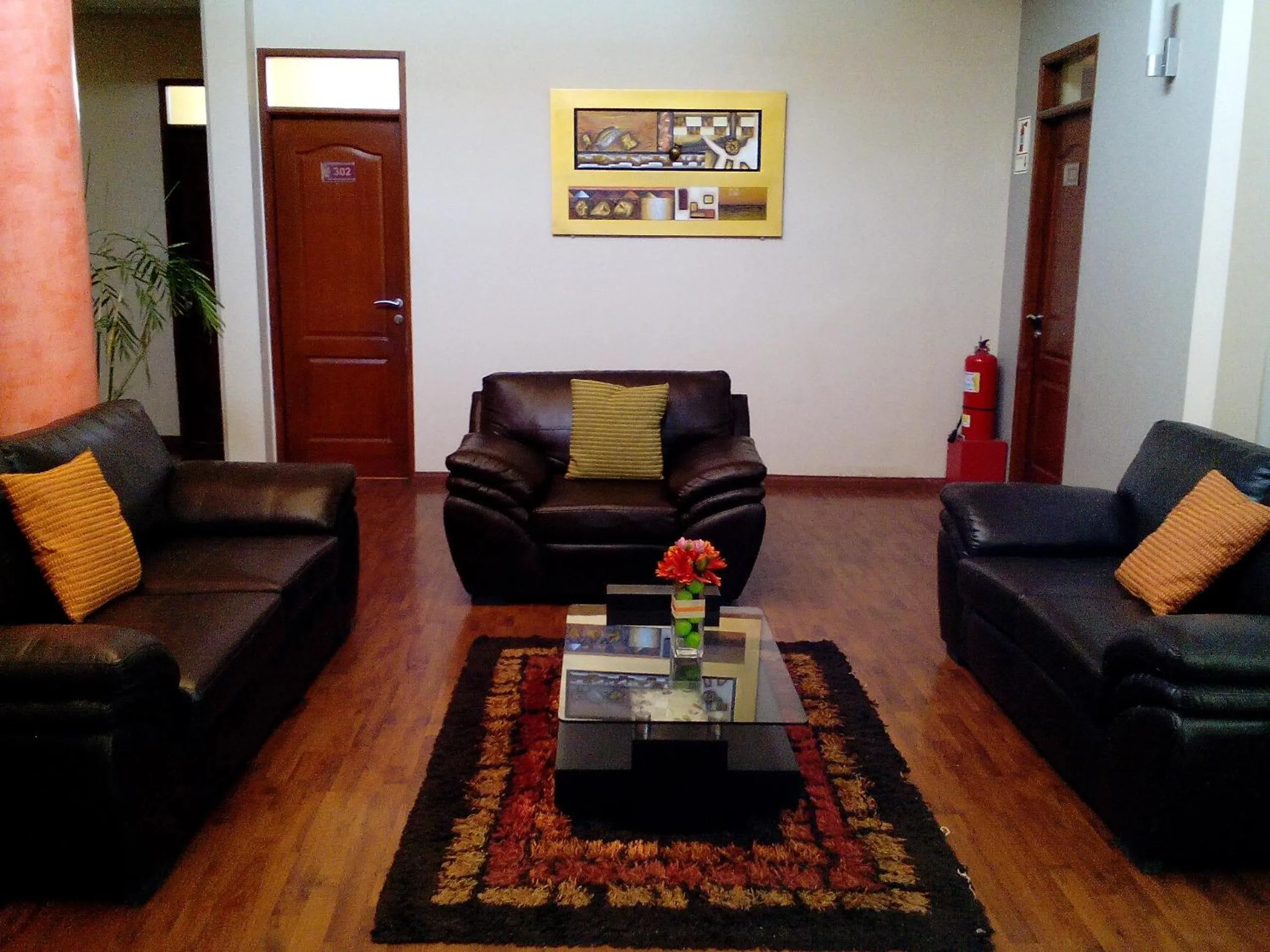 Lobby or reception in Hotel Inka Path