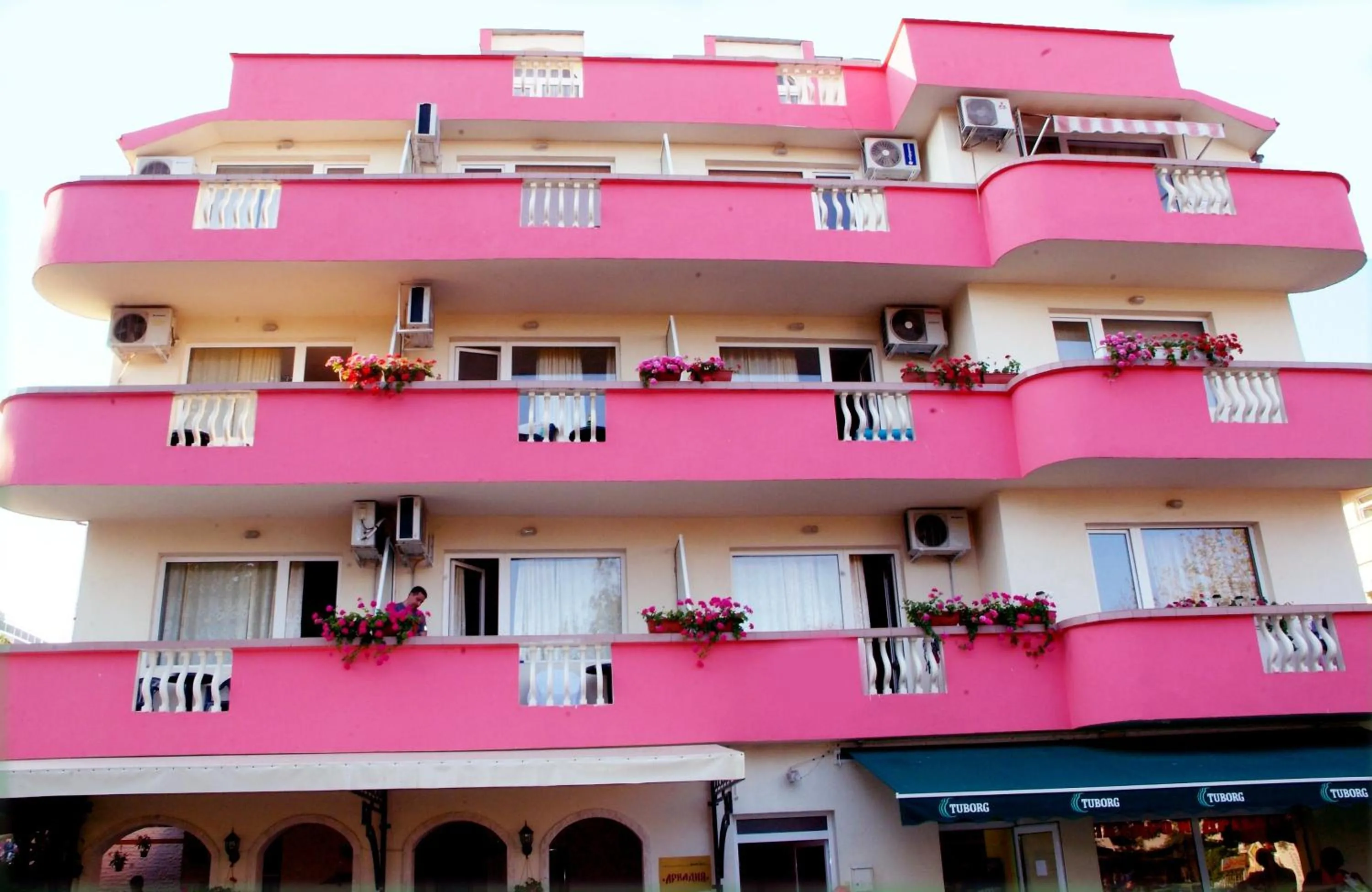 Facade/entrance in Arkadia Guest House