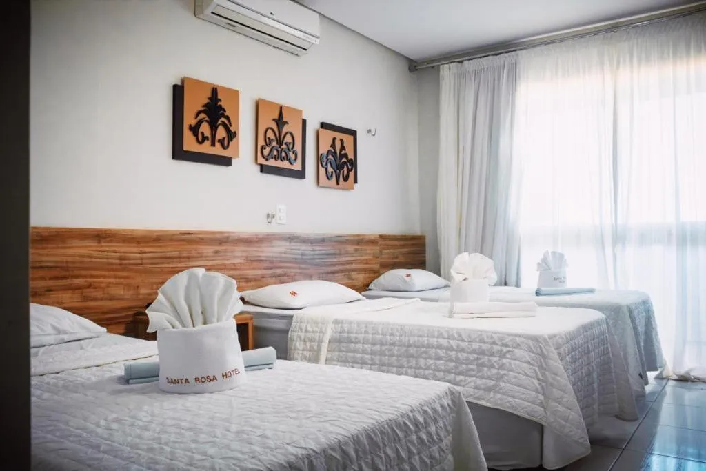 Bed in Santa Rosa Hotel