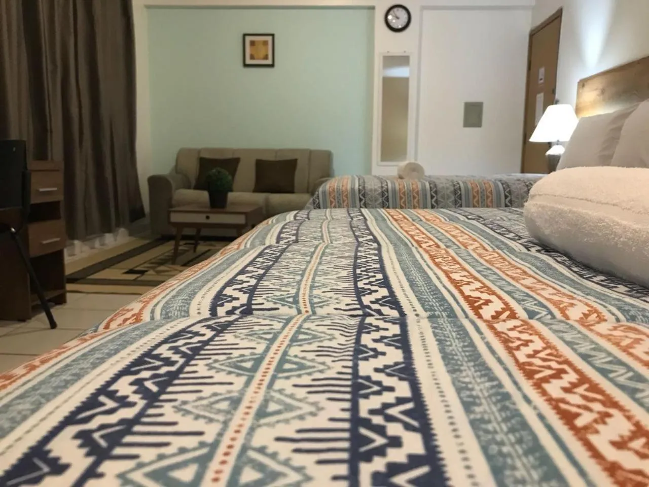 Bed in B & A Suites Inn Hotel - Quarto Luxo Exclusive