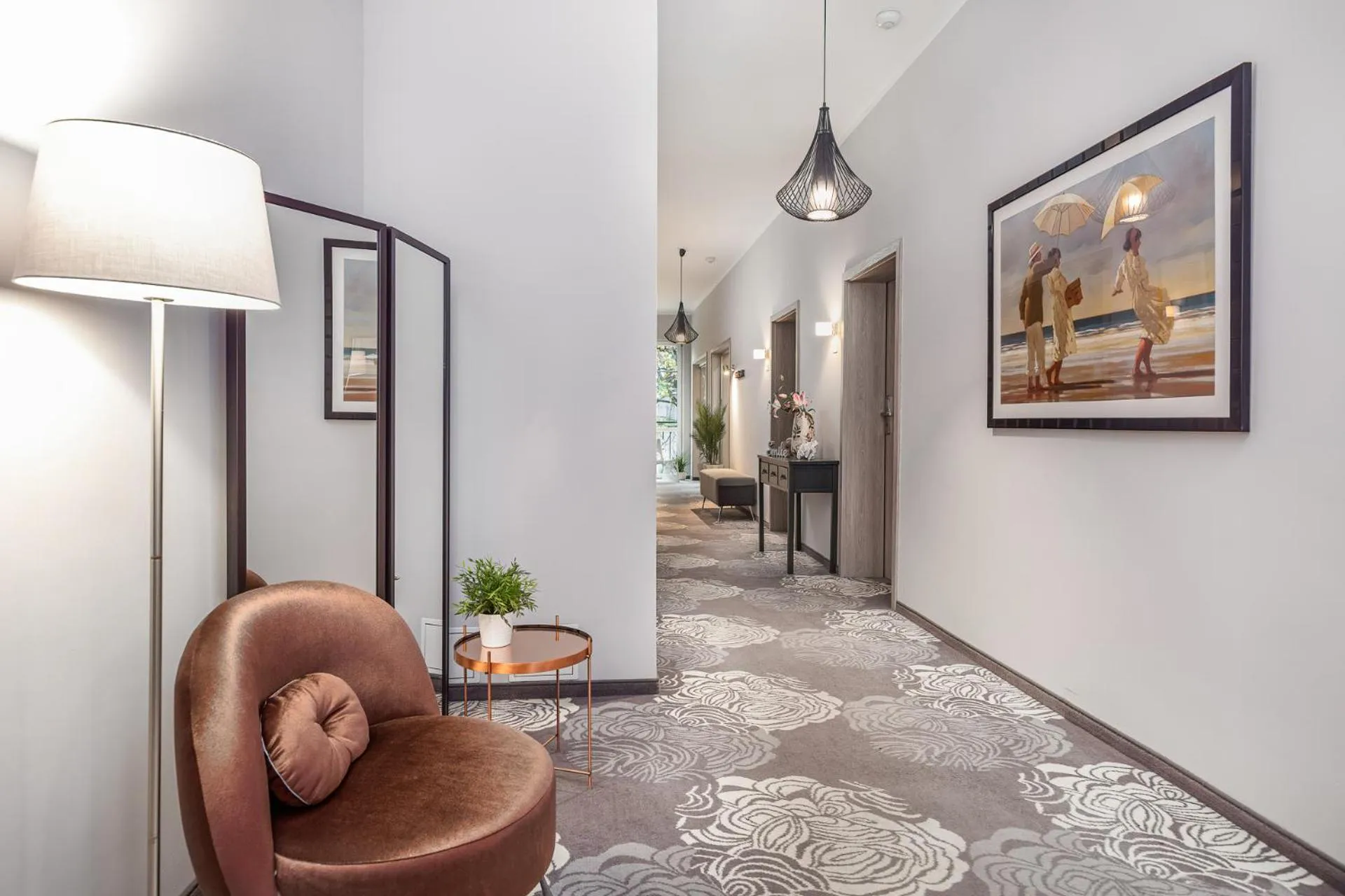 Seating area in Willa 777 Krasickiego